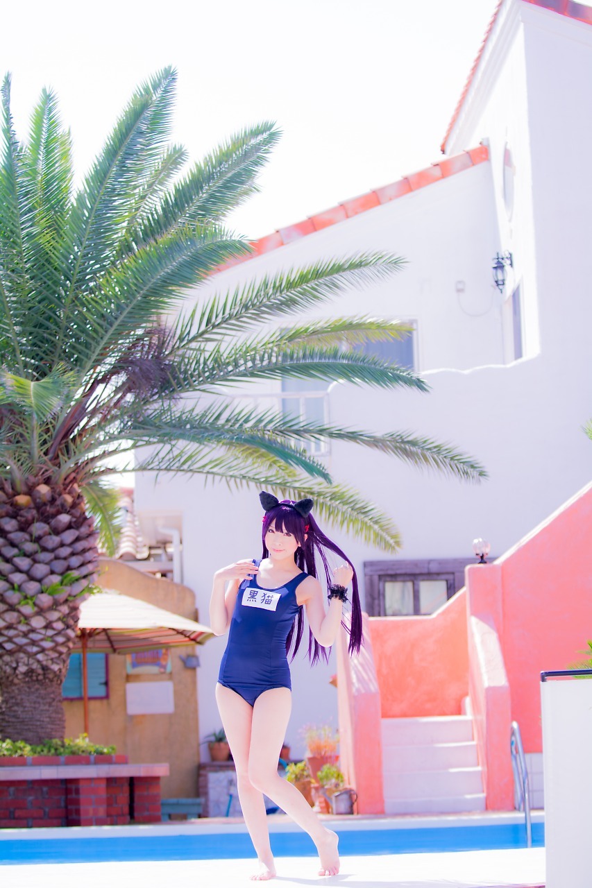 兔玩映画系列 写真-死库水黑猫