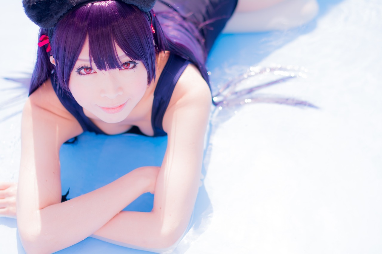 兔玩映画系列 写真-死库水黑猫