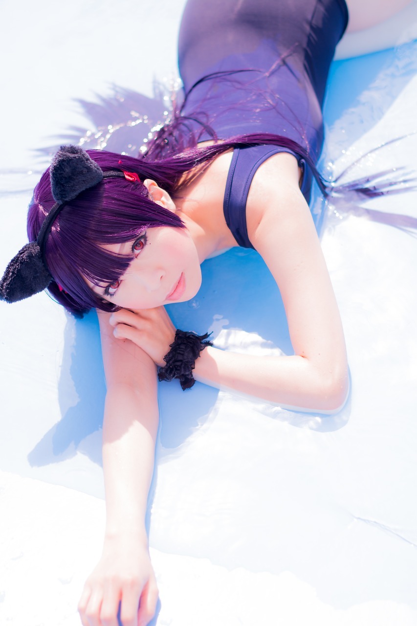 兔玩映画系列 写真-死库水黑猫