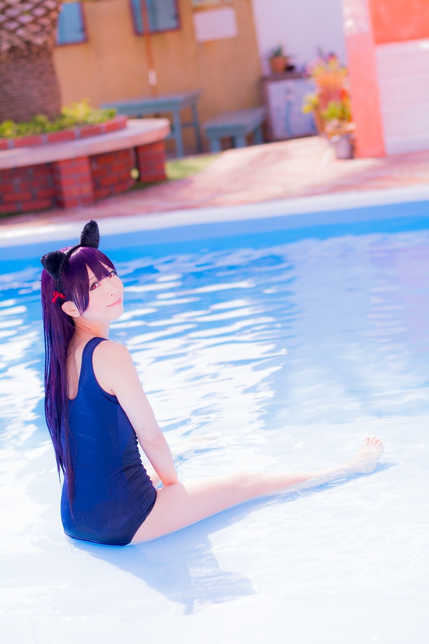 兔玩映画系列 写真-死库水黑猫