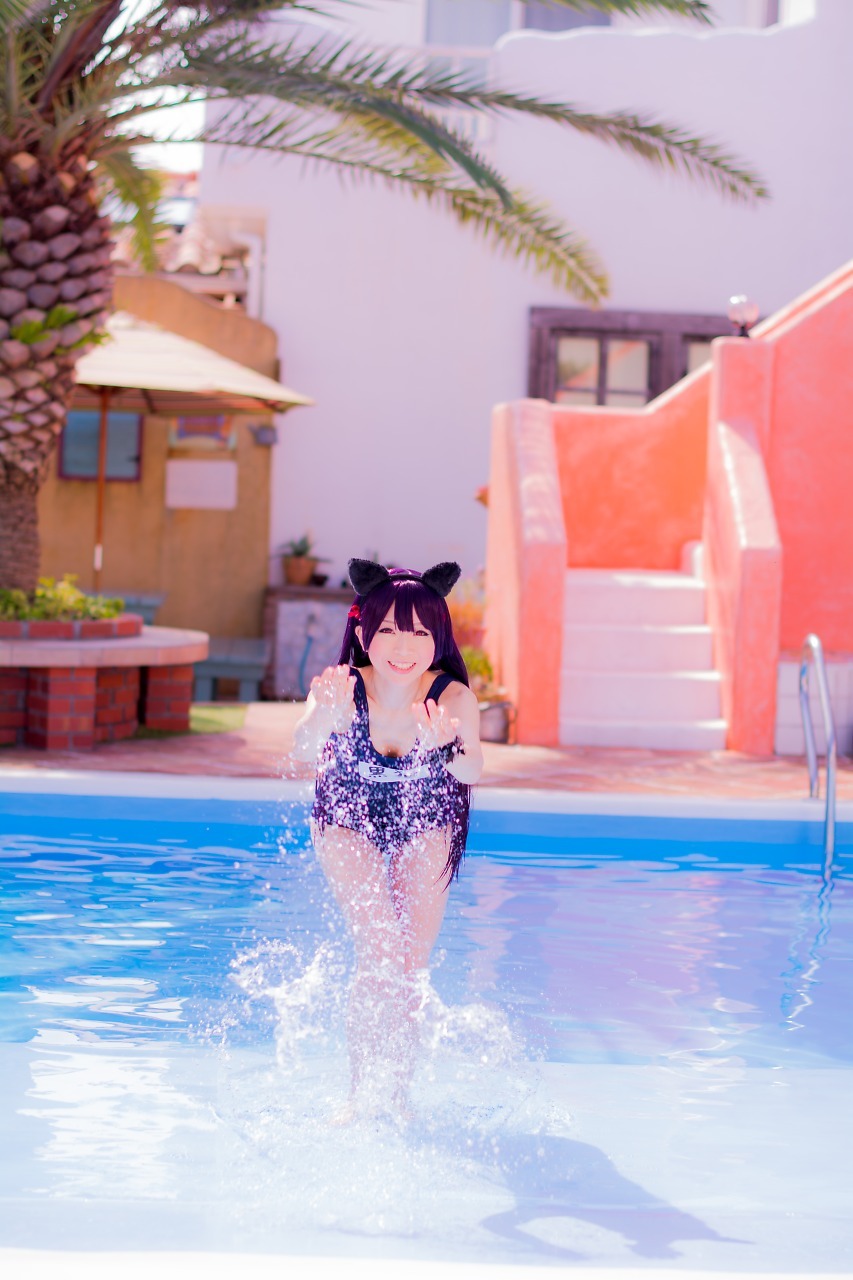 兔玩映画系列 写真-死库水黑猫