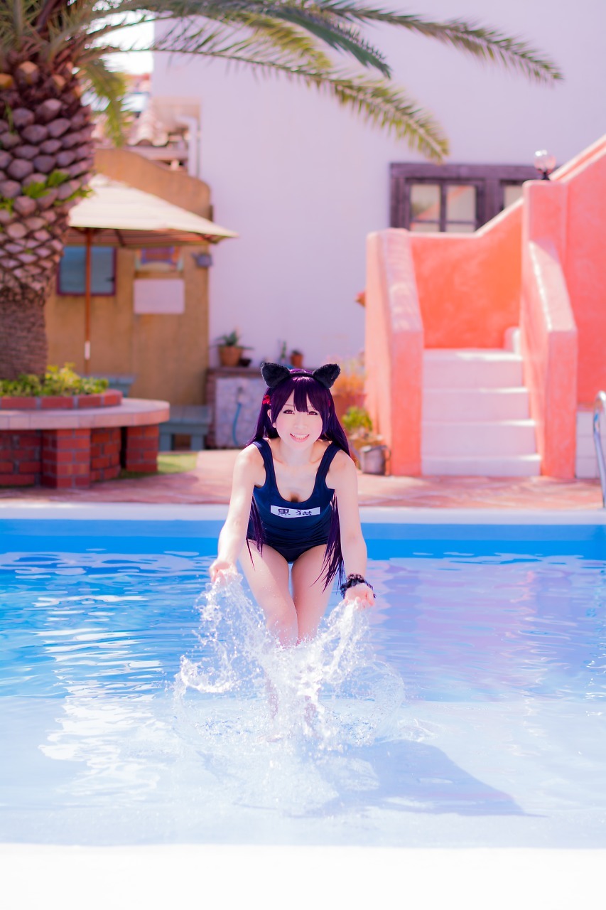 兔玩映画系列 写真-死库水黑猫