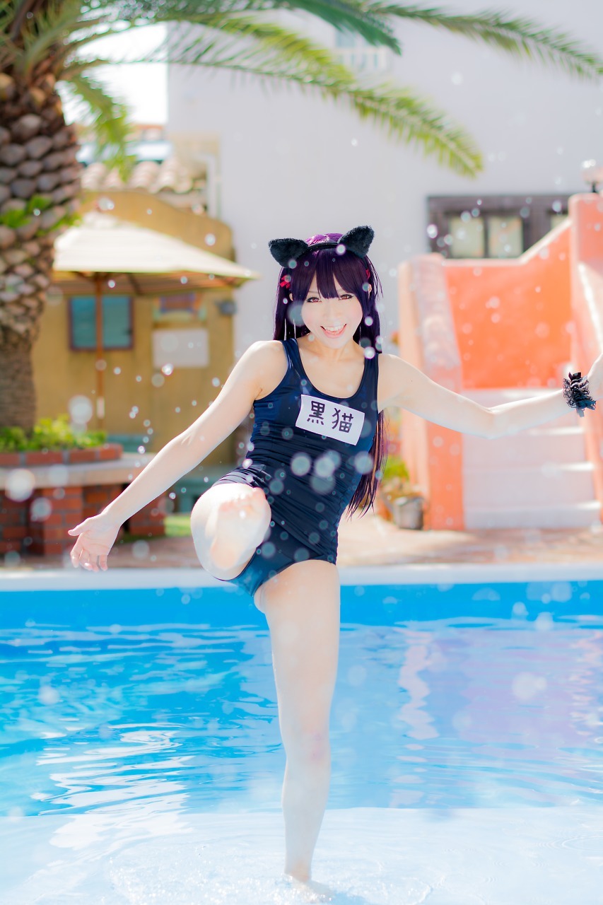 兔玩映画系列 写真-死库水黑猫