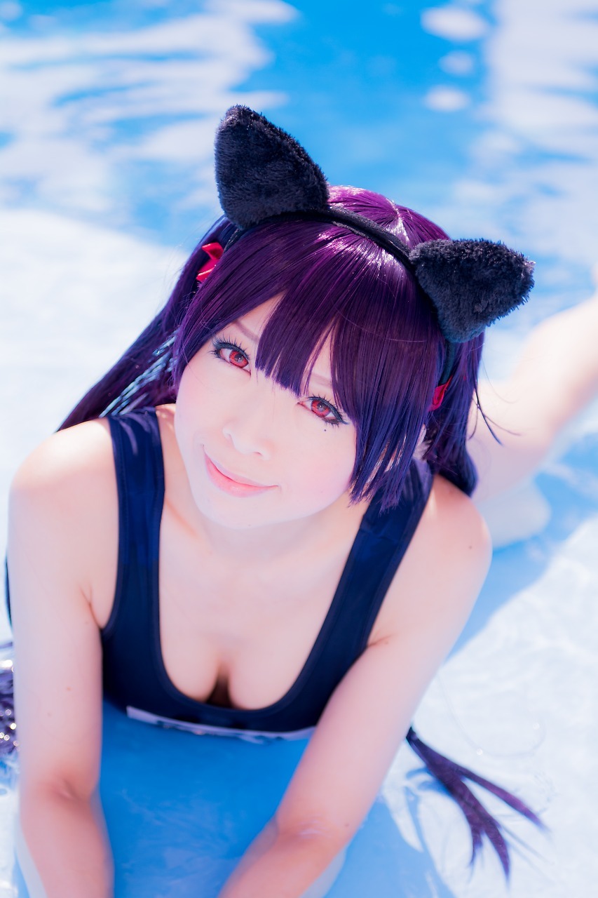 兔玩映画系列 写真-死库水黑猫