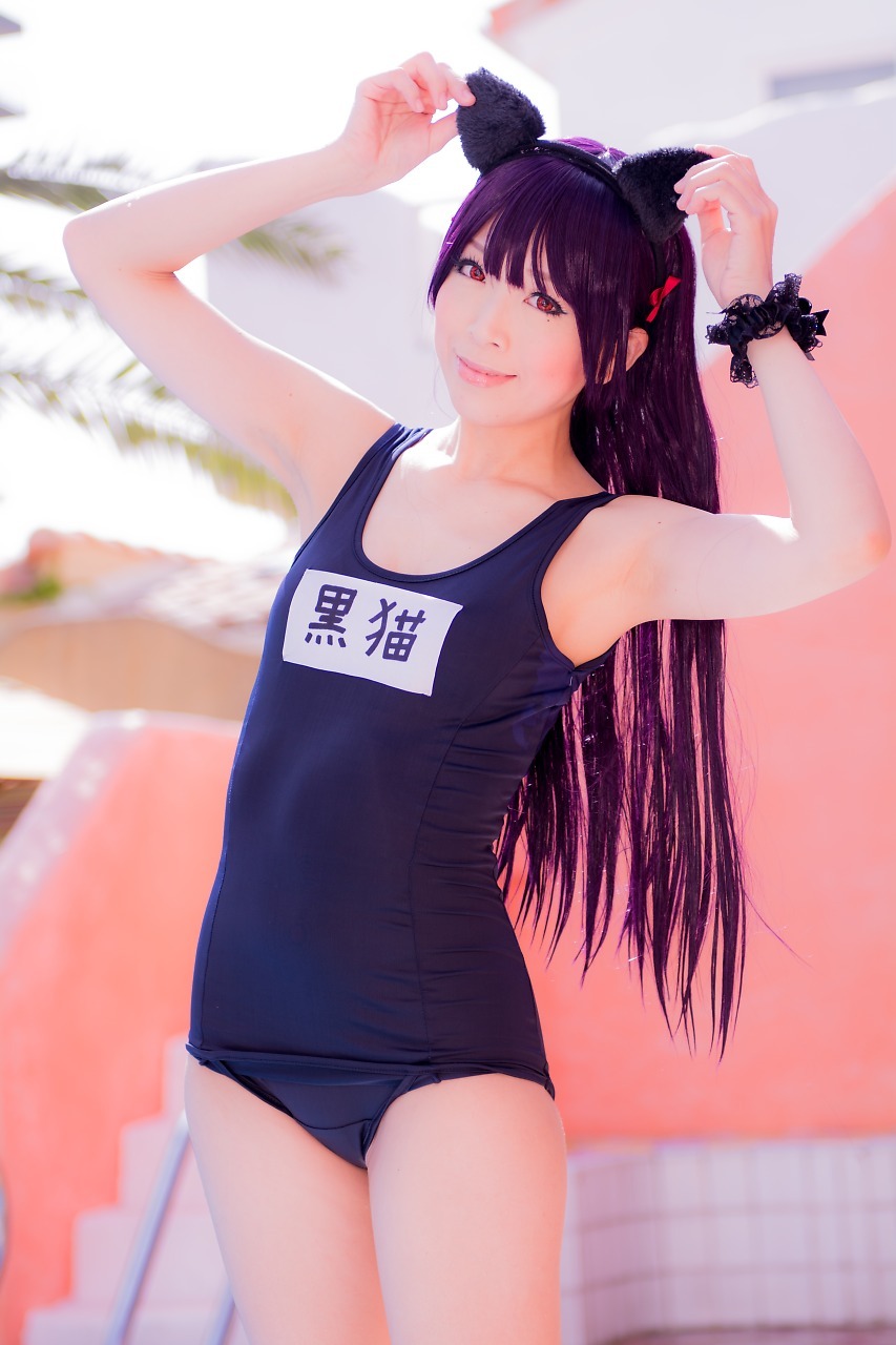 兔玩映画系列 写真-死库水黑猫