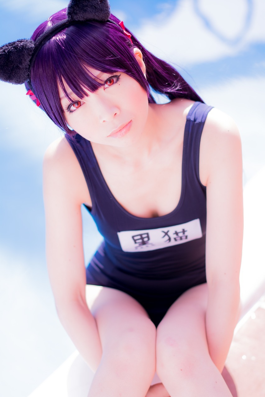 兔玩映画系列 写真-死库水黑猫