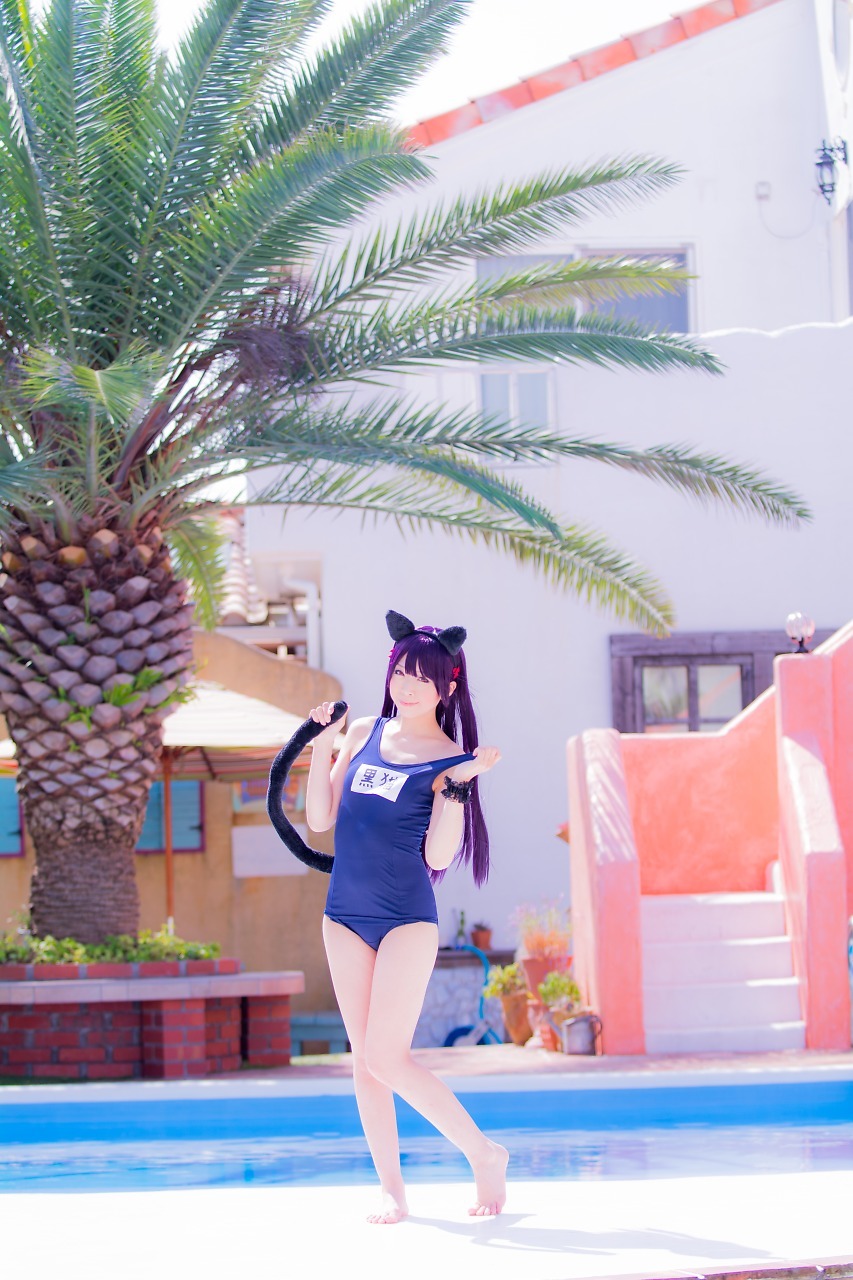 兔玩映画系列 写真-死库水黑猫