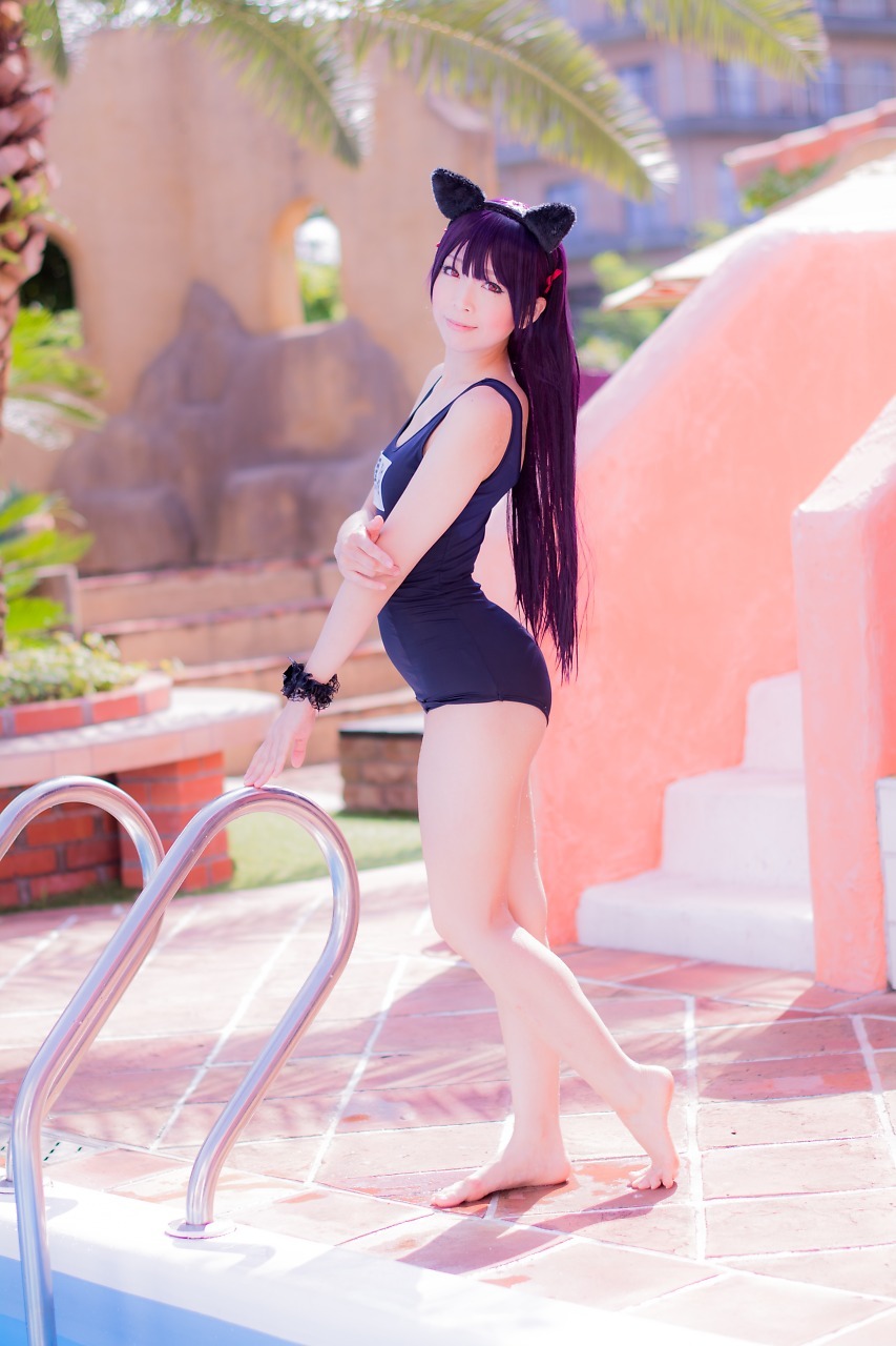 兔玩映画系列 写真-死库水黑猫