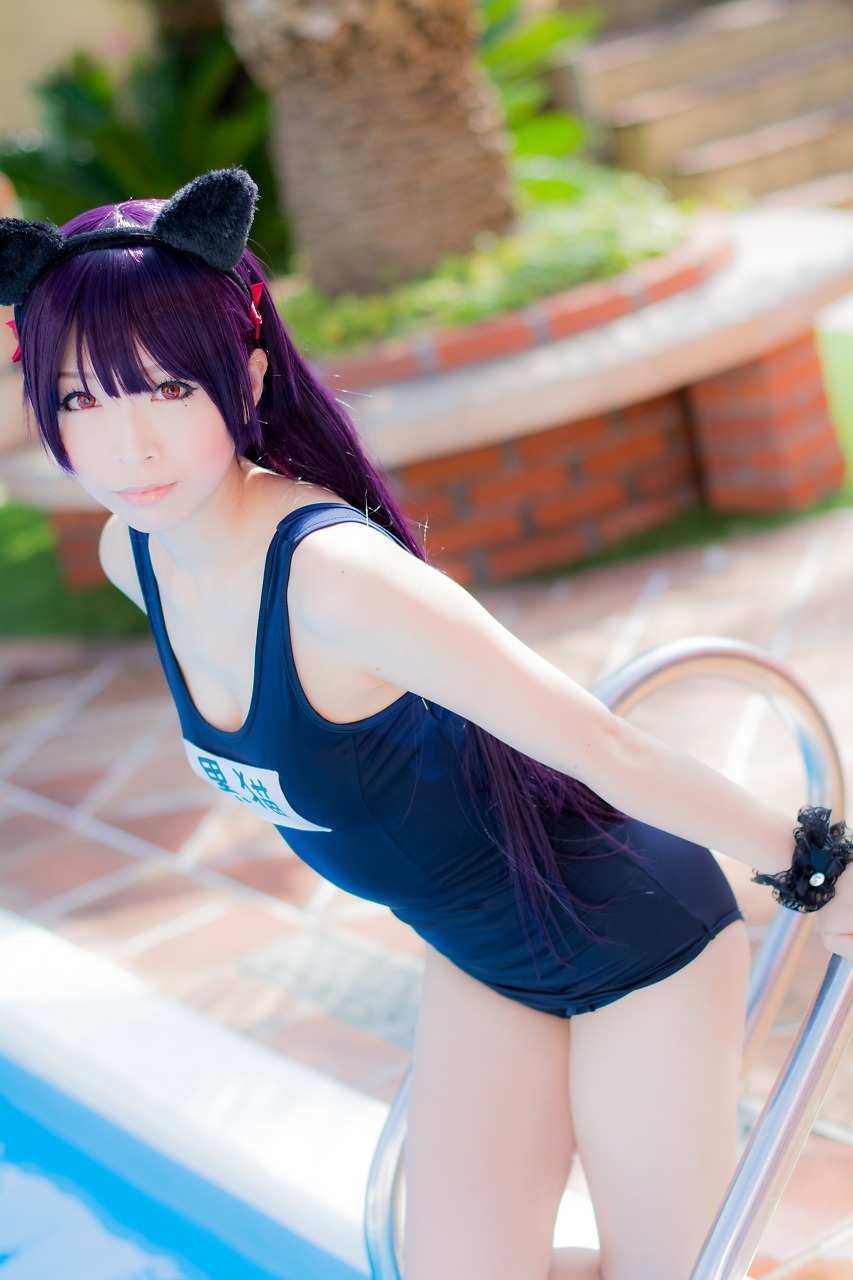 兔玩映画系列 写真-死库水黑猫