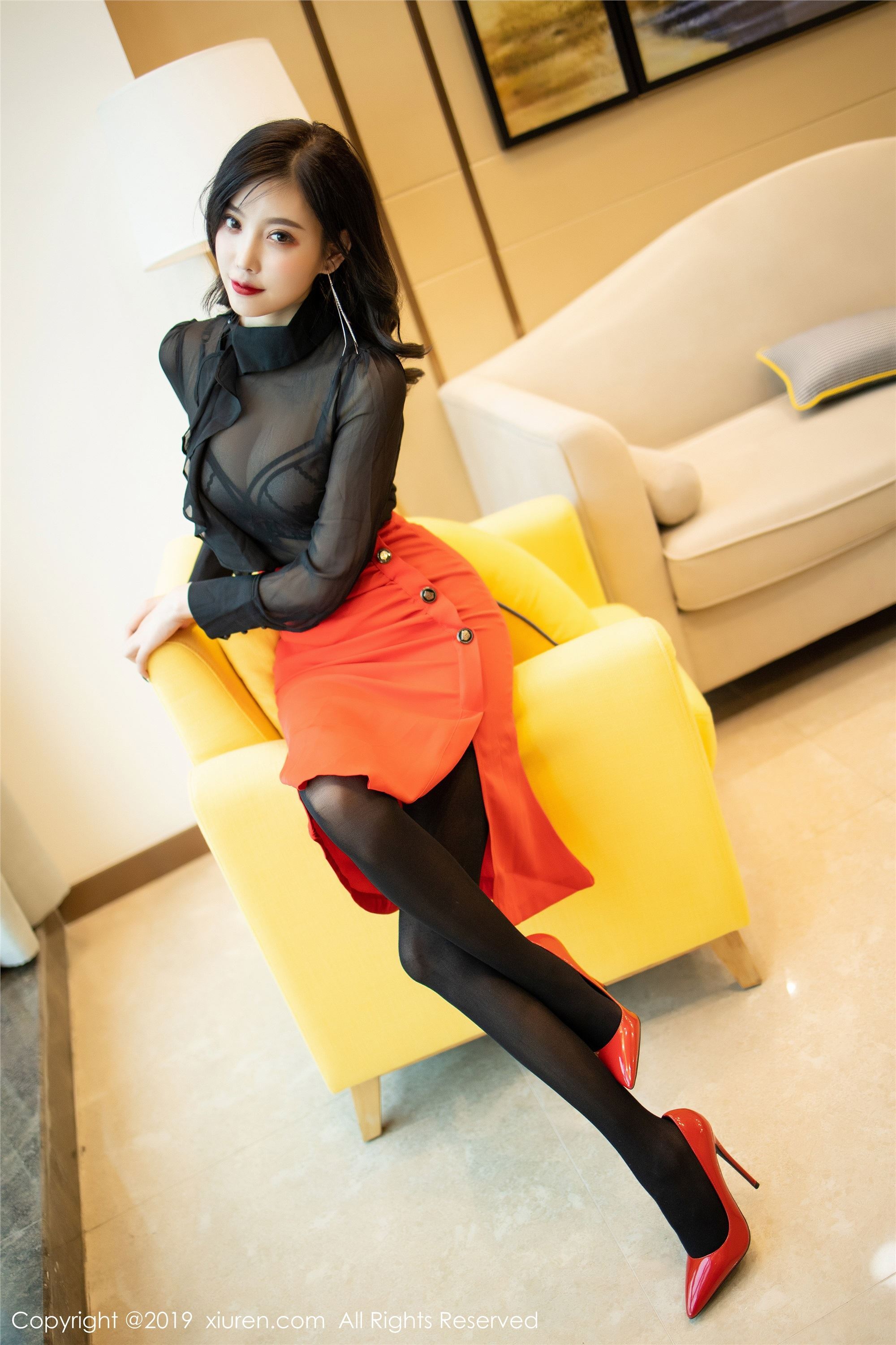 秀人网XIUREN写真 No.1778 极致穿透力的视觉魅惑 杨晨晨sugar