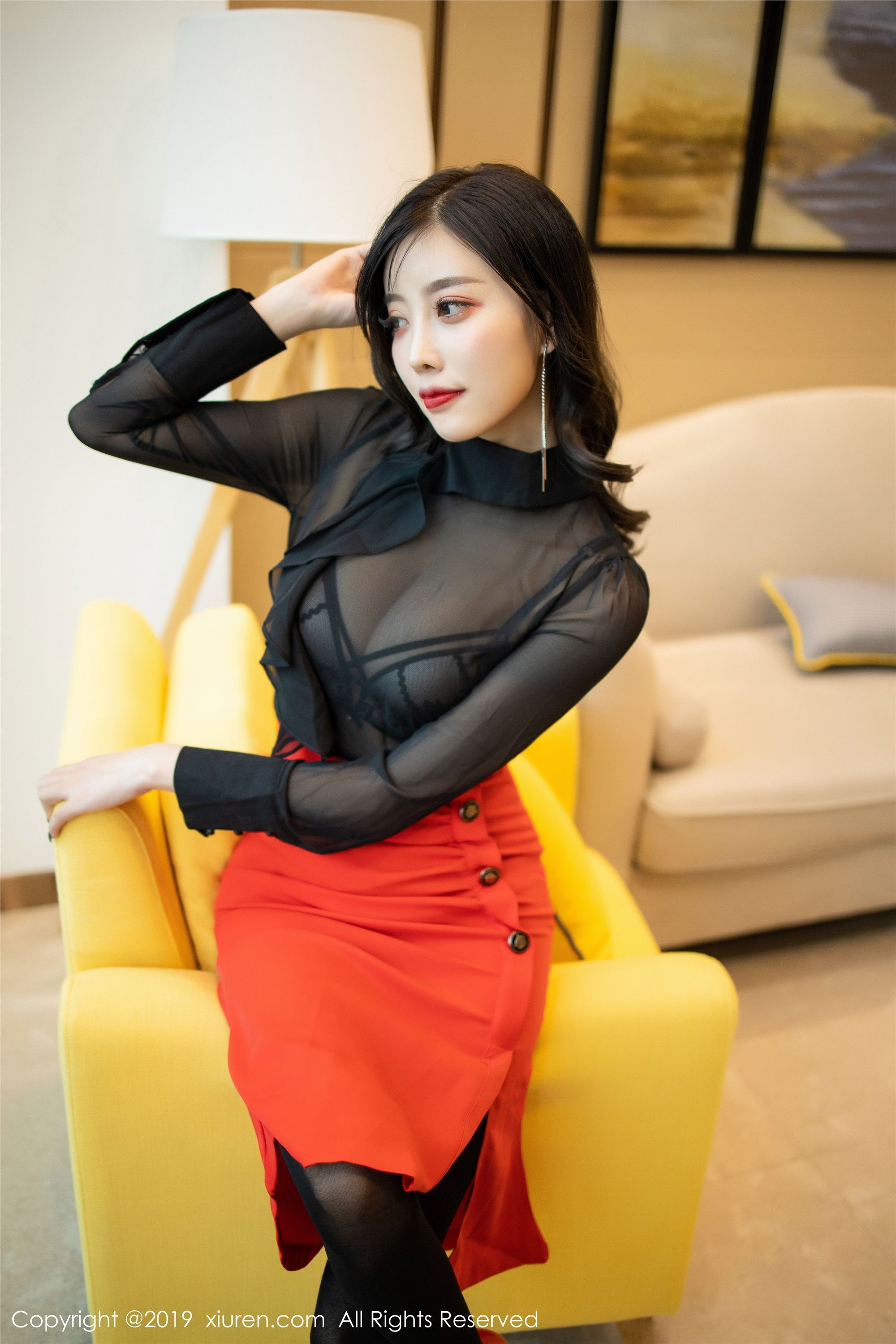 秀人网XIUREN写真 No.1778 极致穿透力的视觉魅惑 杨晨晨sugar