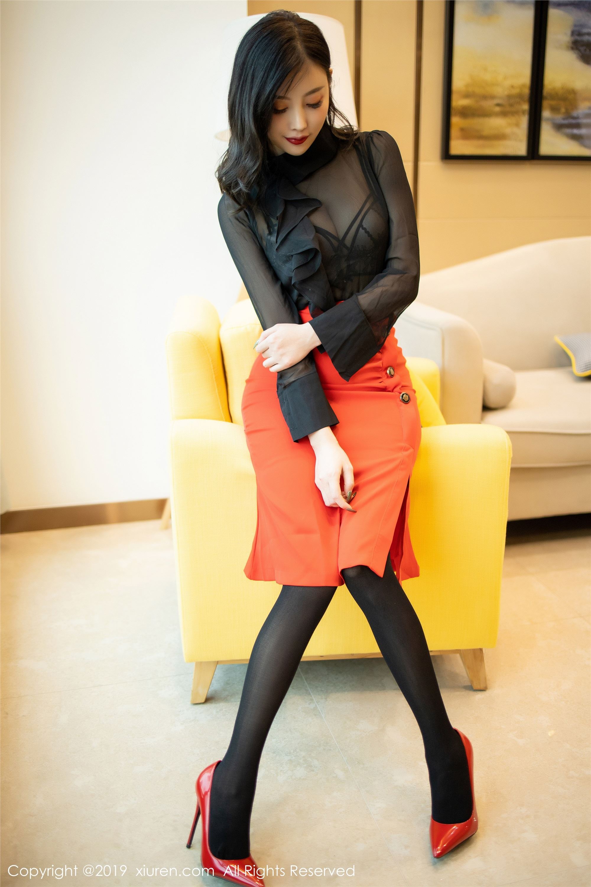 秀人网XIUREN写真 No.1778 极致穿透力的视觉魅惑 杨晨晨sugar