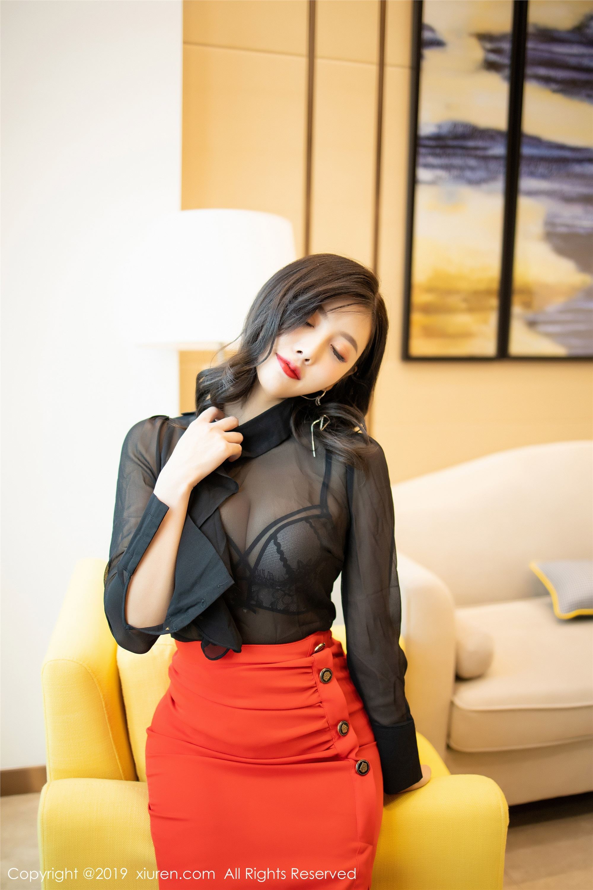 秀人网XIUREN写真 No.1778 极致穿透力的视觉魅惑 杨晨晨sugar