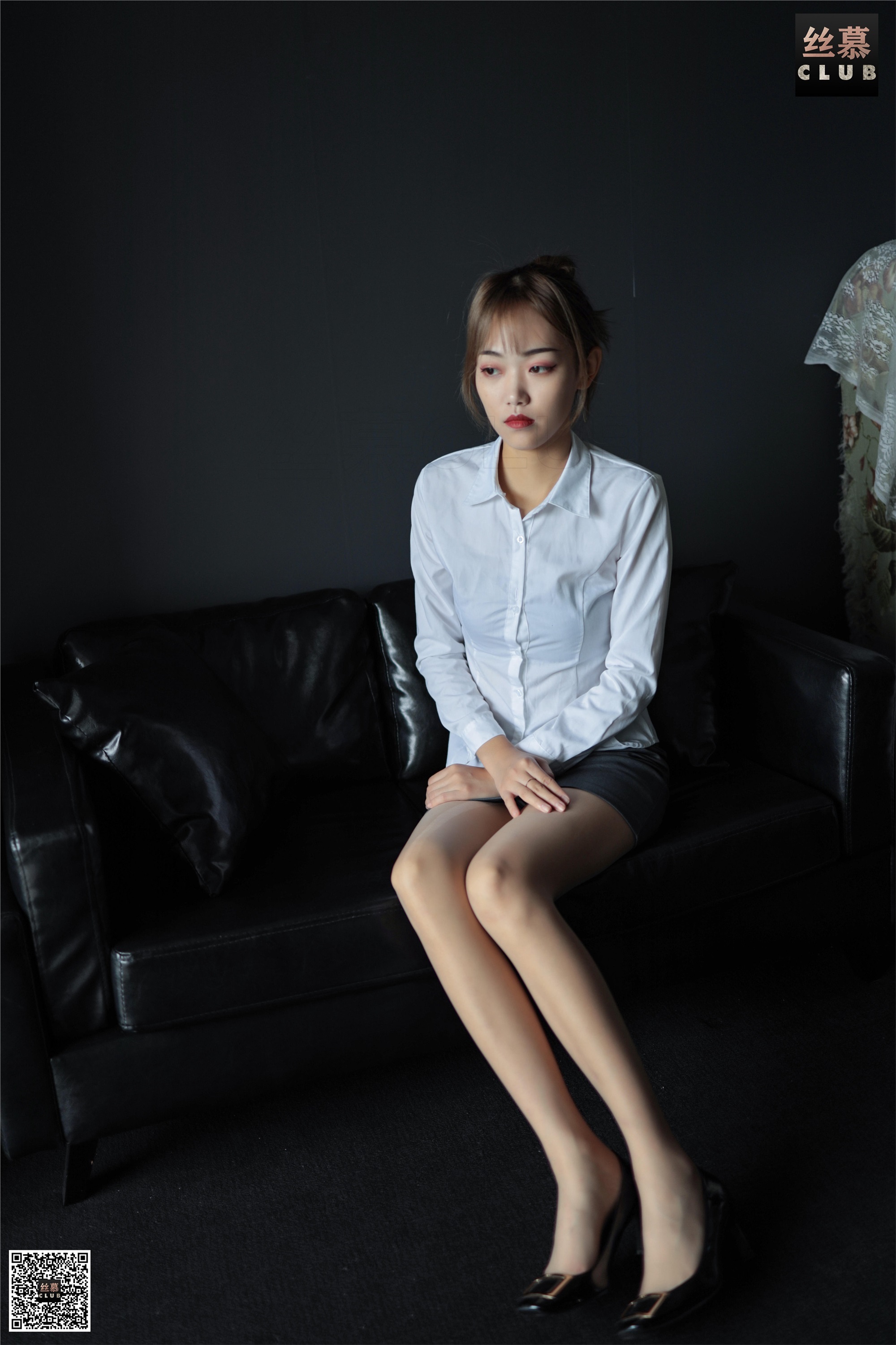 丝慕写真 SM069 小颖《小颖纹理肉丝》