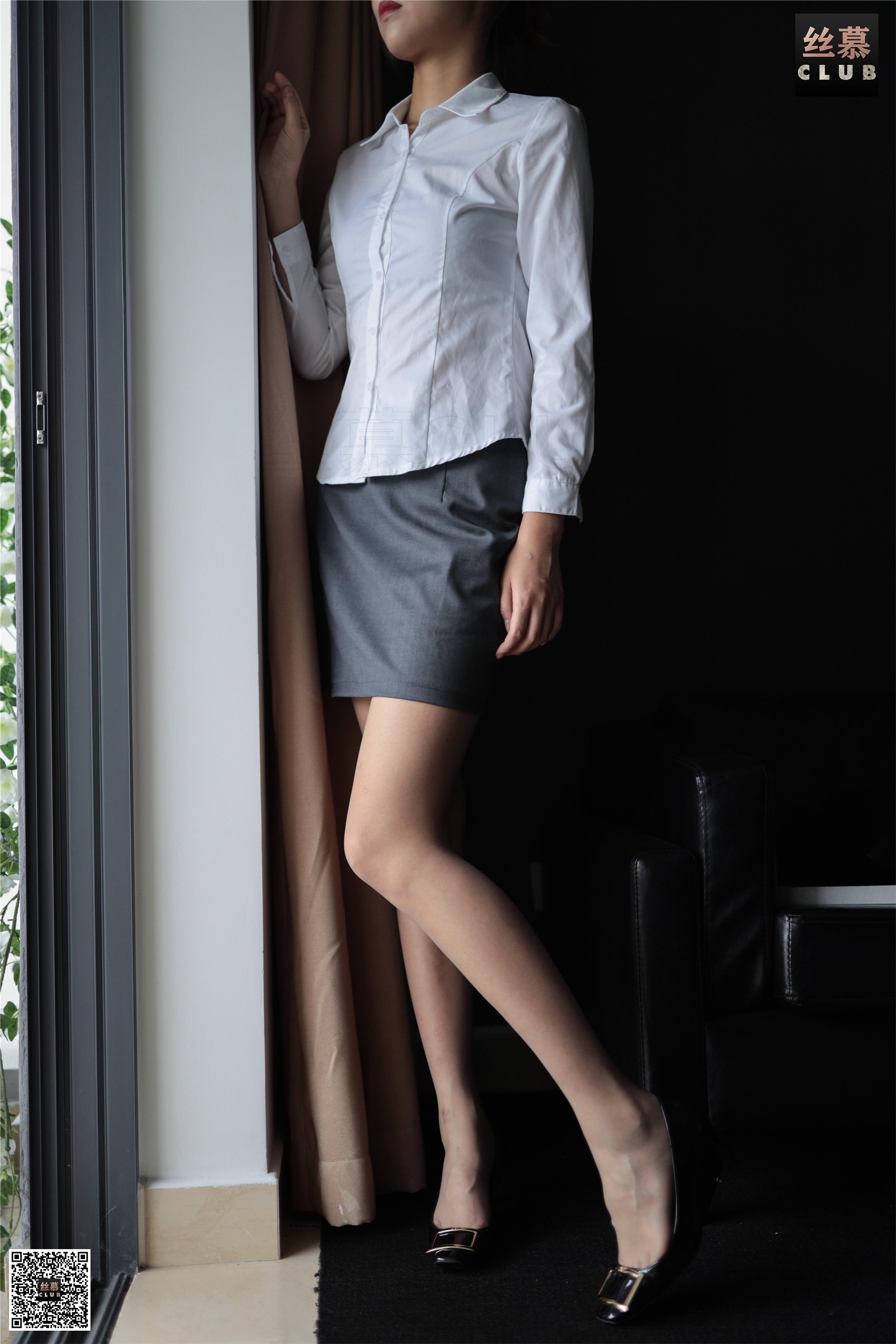 丝慕写真 SM069 小颖《小颖纹理肉丝》