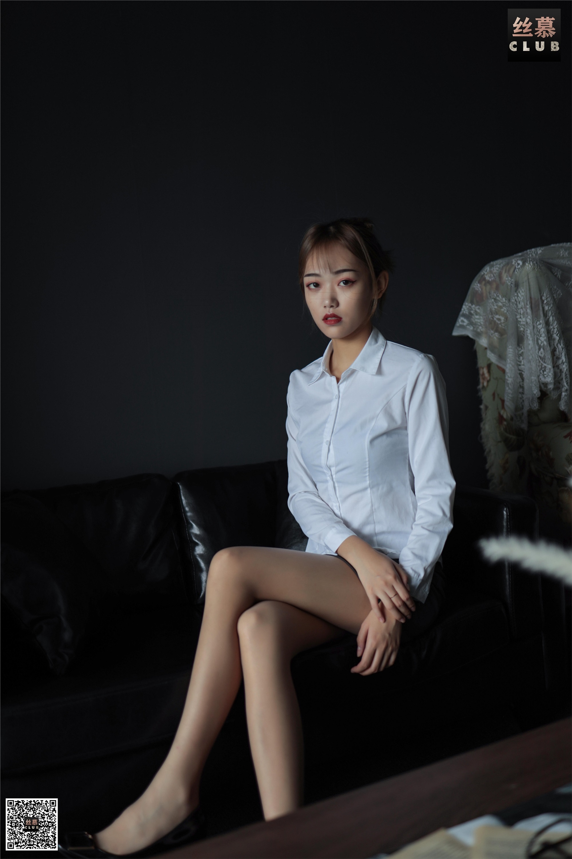 丝慕写真 SM069 小颖《小颖纹理肉丝》