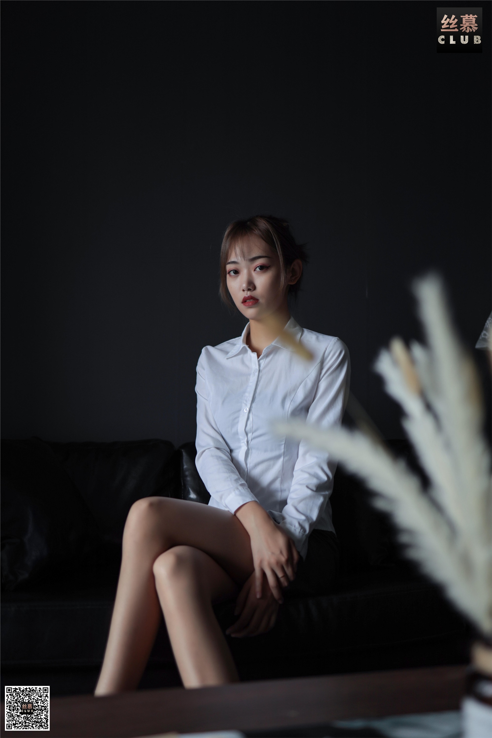 丝慕写真 SM069 小颖《小颖纹理肉丝》