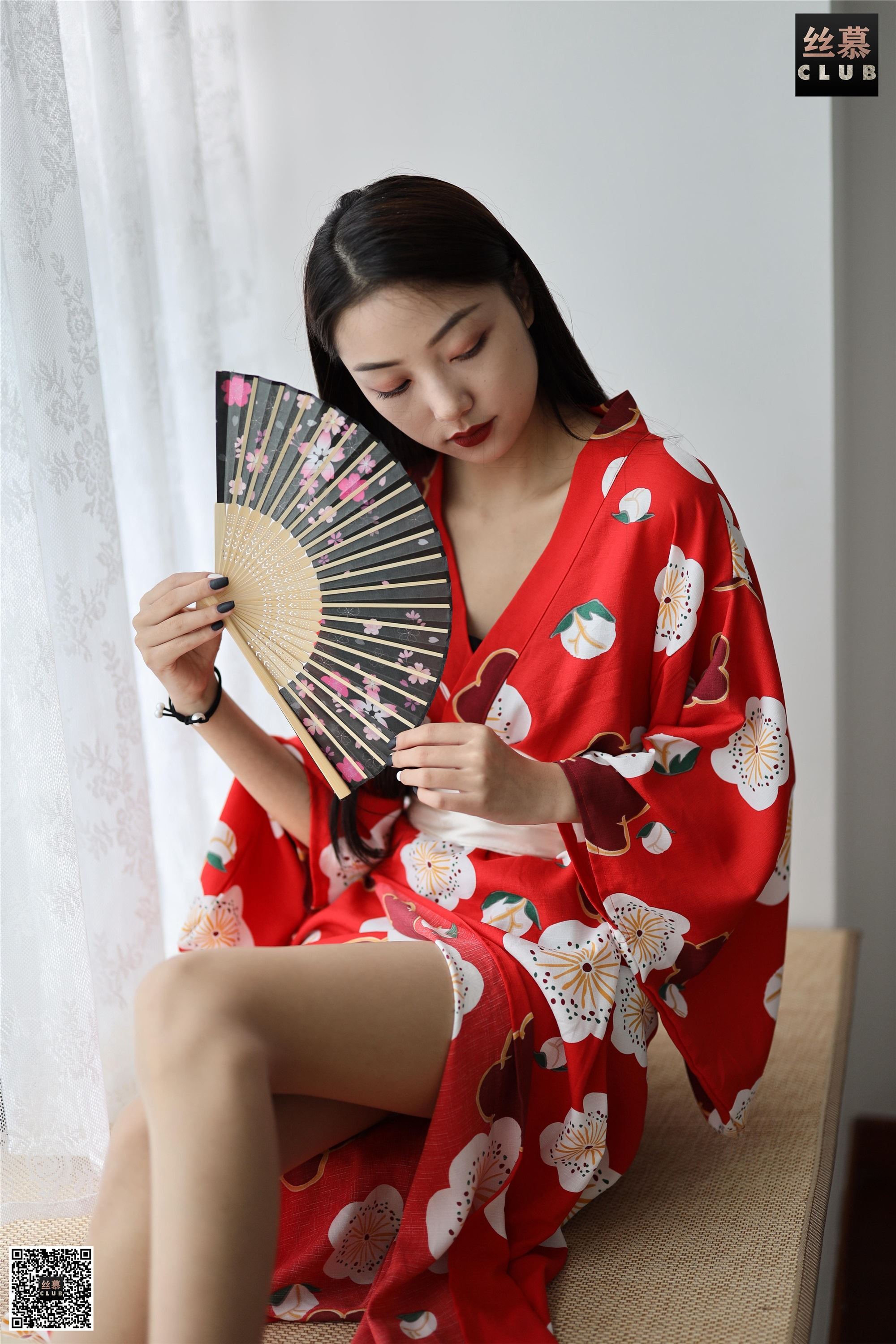 丝慕写真 SM079 模特：诗晴《诗晴浪漫樱花》