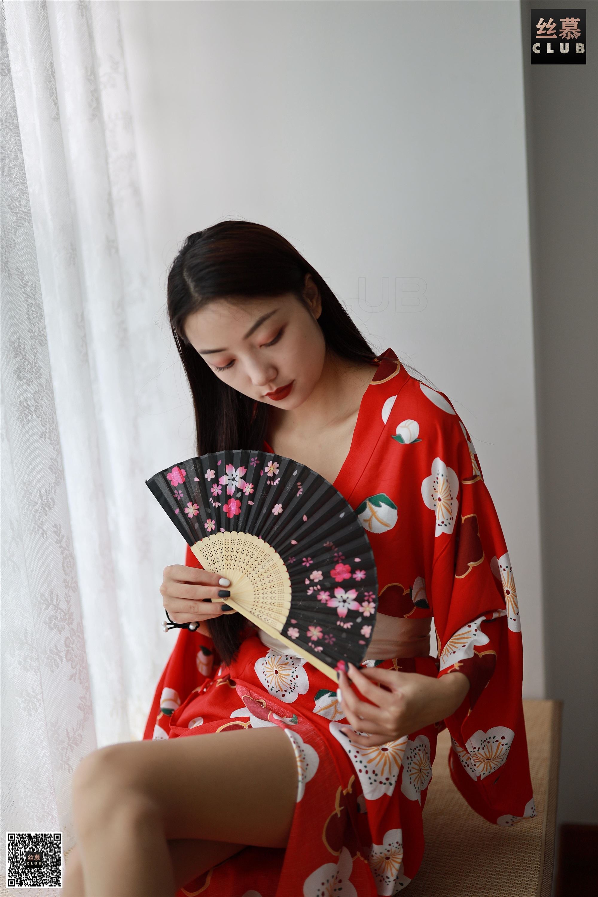 丝慕写真 SM079 模特：诗晴《诗晴浪漫樱花》