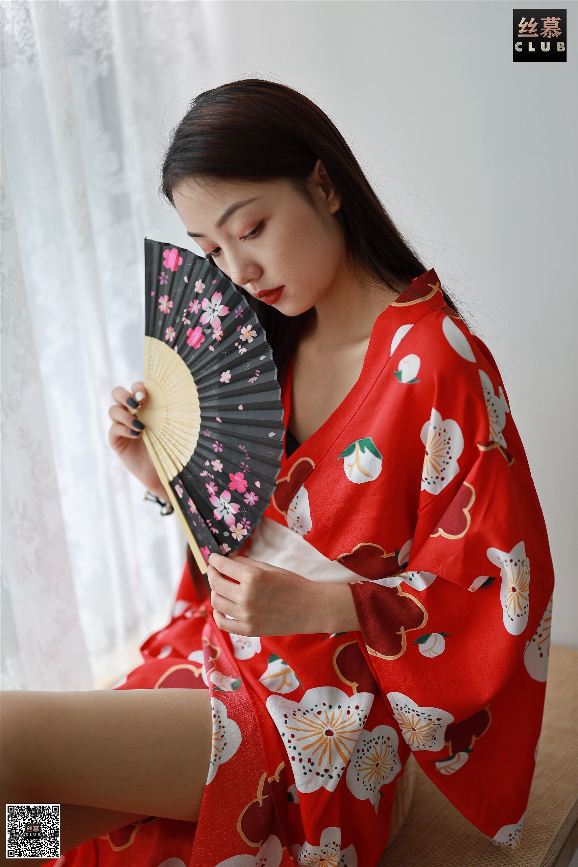 丝慕写真 SM079 模特：诗晴《诗晴浪漫樱花》