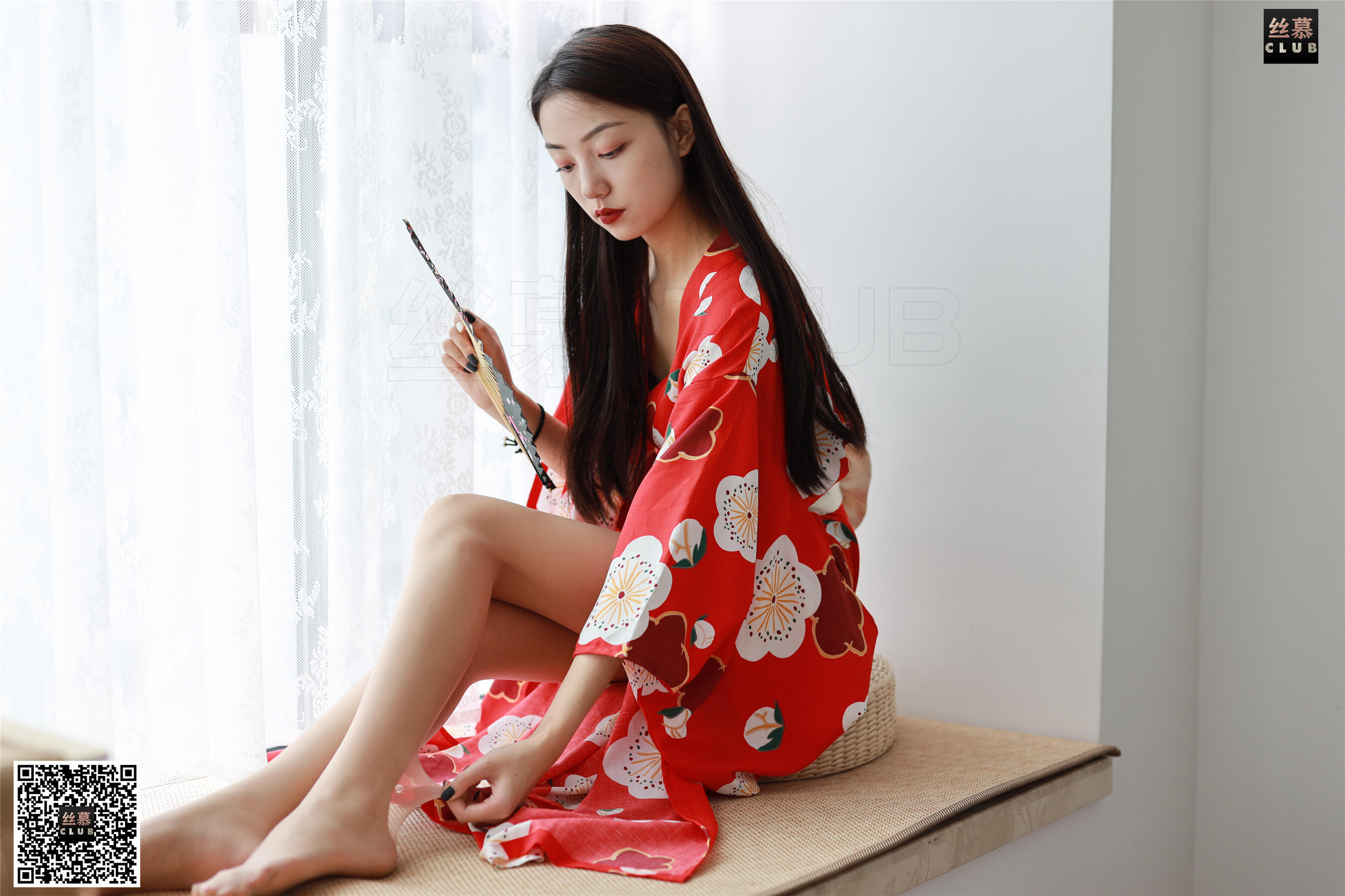 丝慕写真 SM079 模特：诗晴《诗晴浪漫樱花》