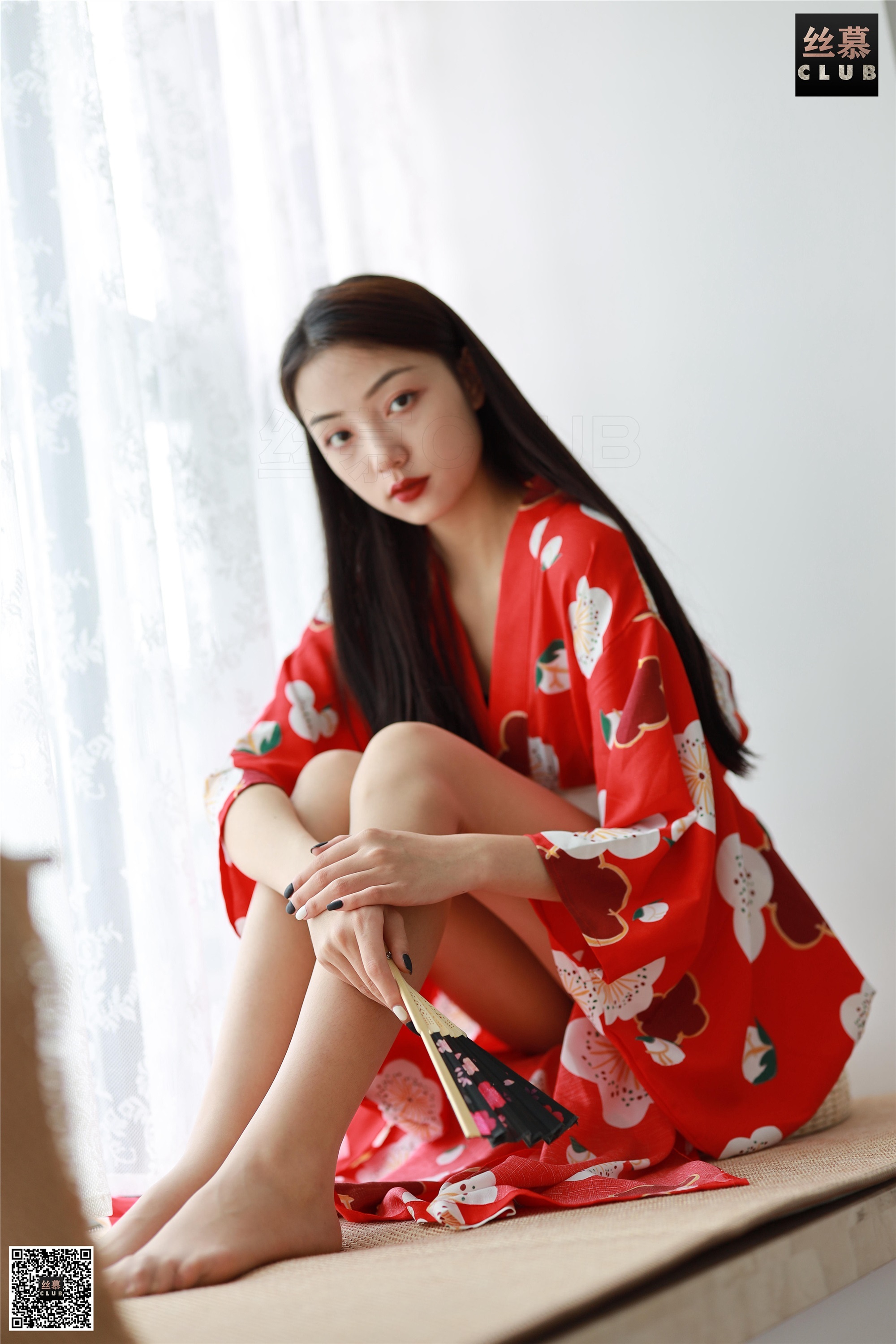 丝慕写真 SM079 模特：诗晴《诗晴浪漫樱花》