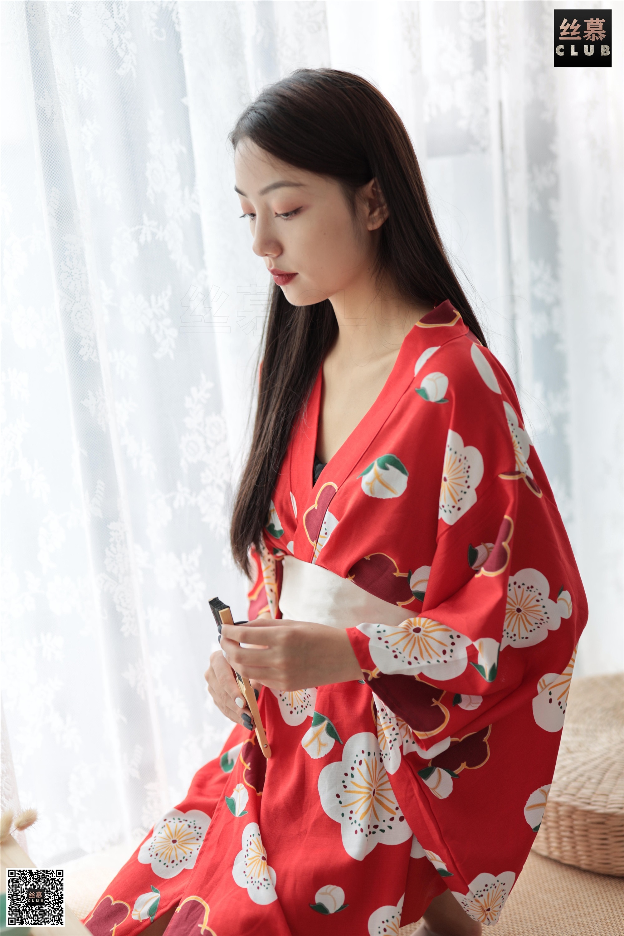 丝慕写真 SM079 模特：诗晴《诗晴浪漫樱花》