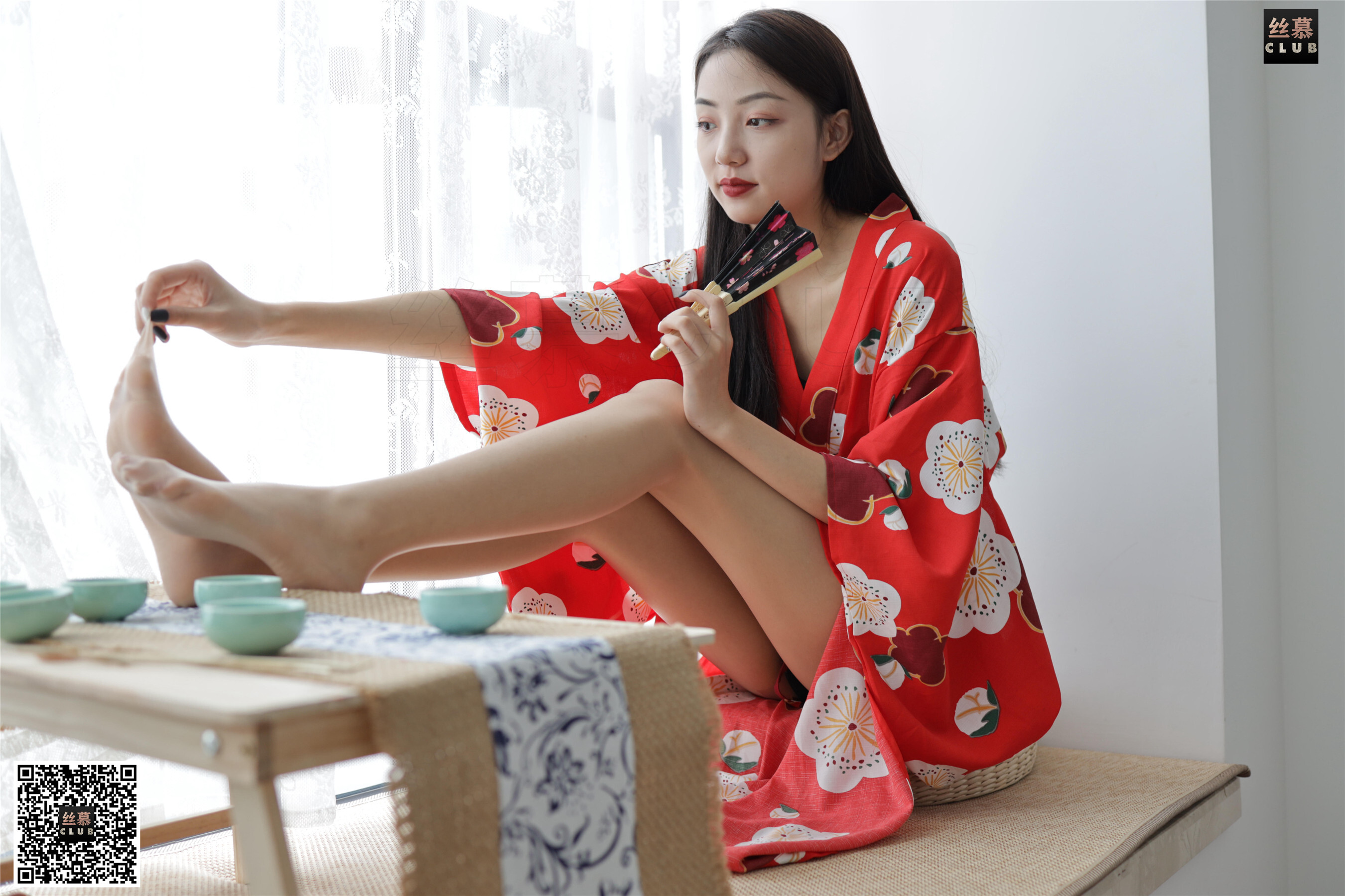 丝慕写真 SM079 模特：诗晴《诗晴浪漫樱花》