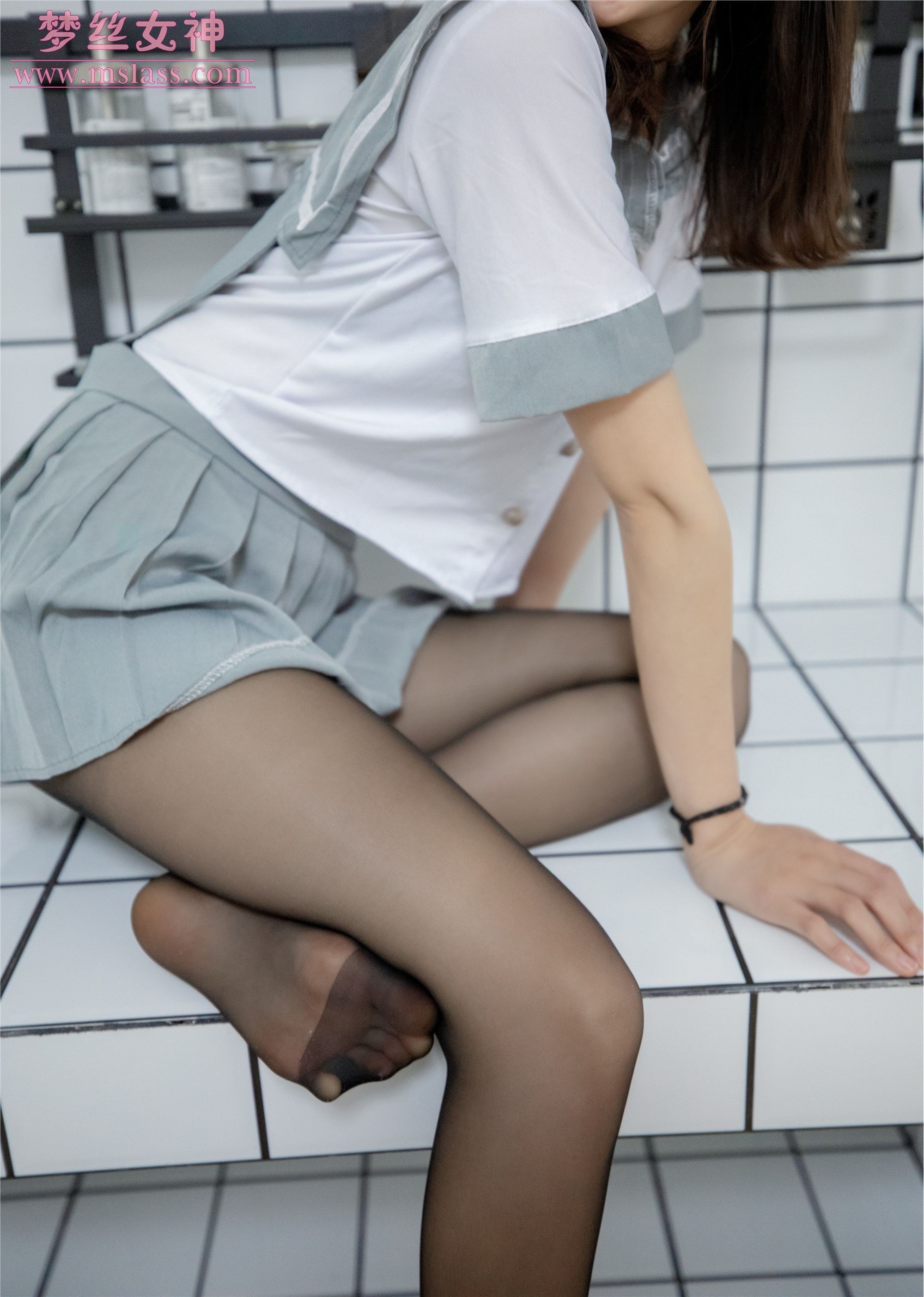 MSLASS梦丝女神 2019-07-24 玥玥 白色空间（黑)