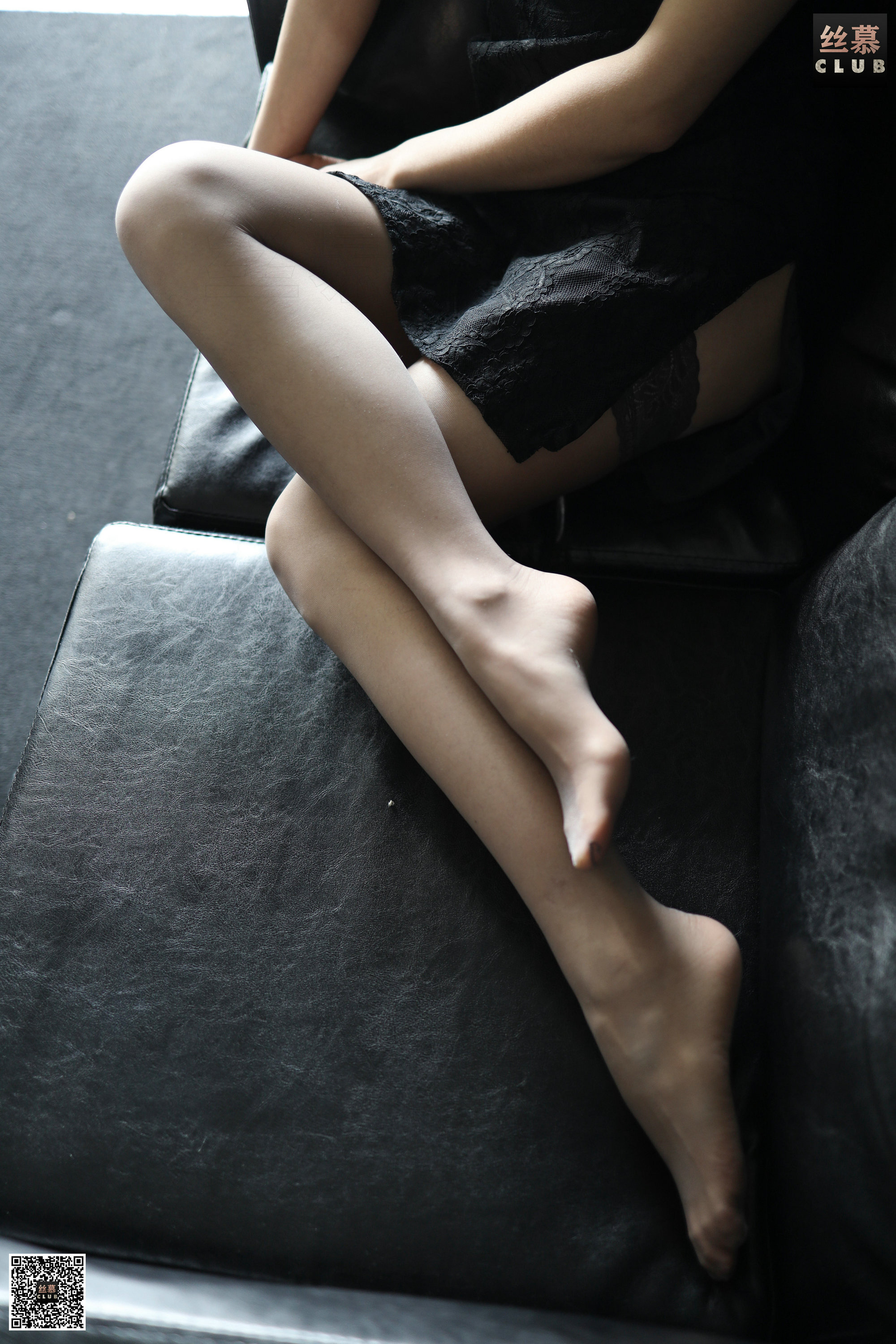 丝慕写真 SM156 佳佳  - 灰蕾丝的初恋