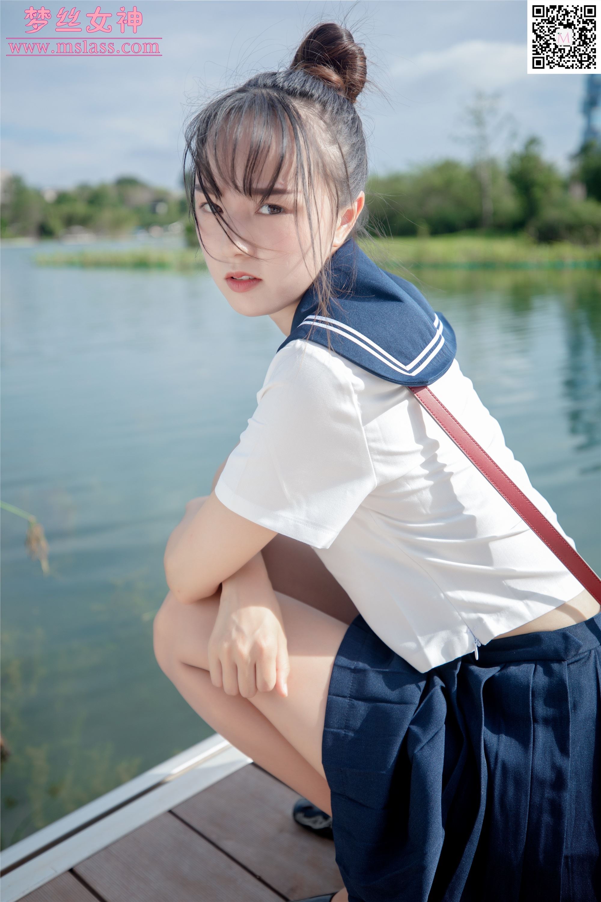 MSLASS梦丝女神 2019-09-03 玥玥 JK小女神
