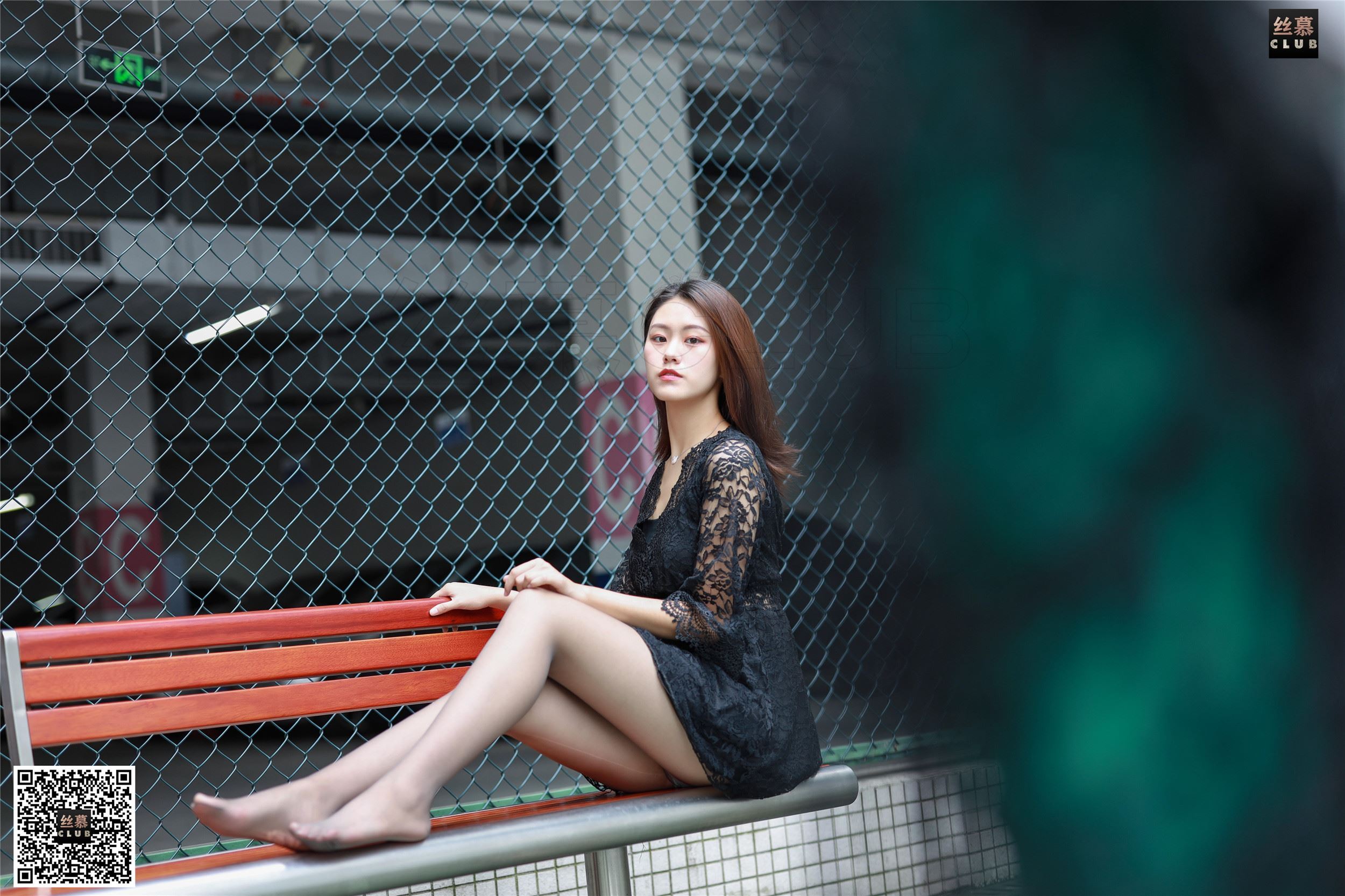 丝慕写真 SM066 天天一元 欣妹《网球场》