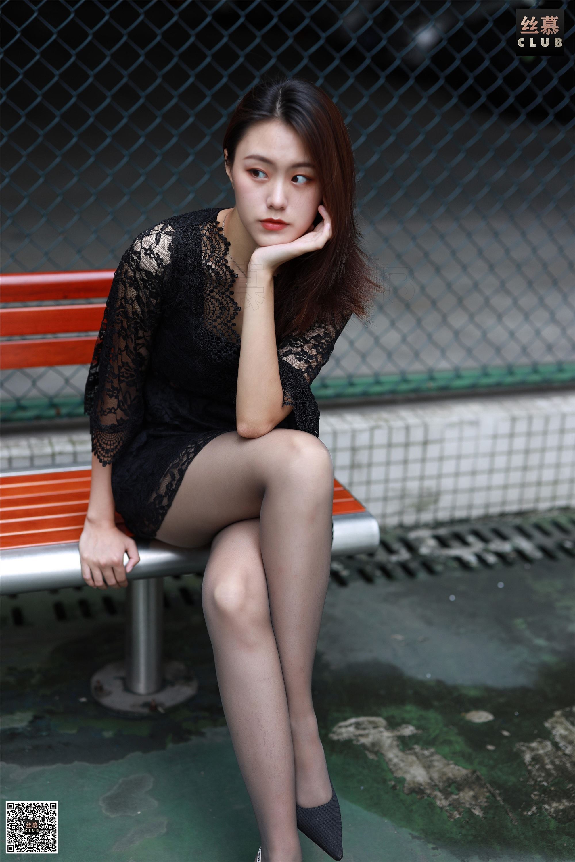 丝慕写真 SM066 天天一元 欣妹《网球场》