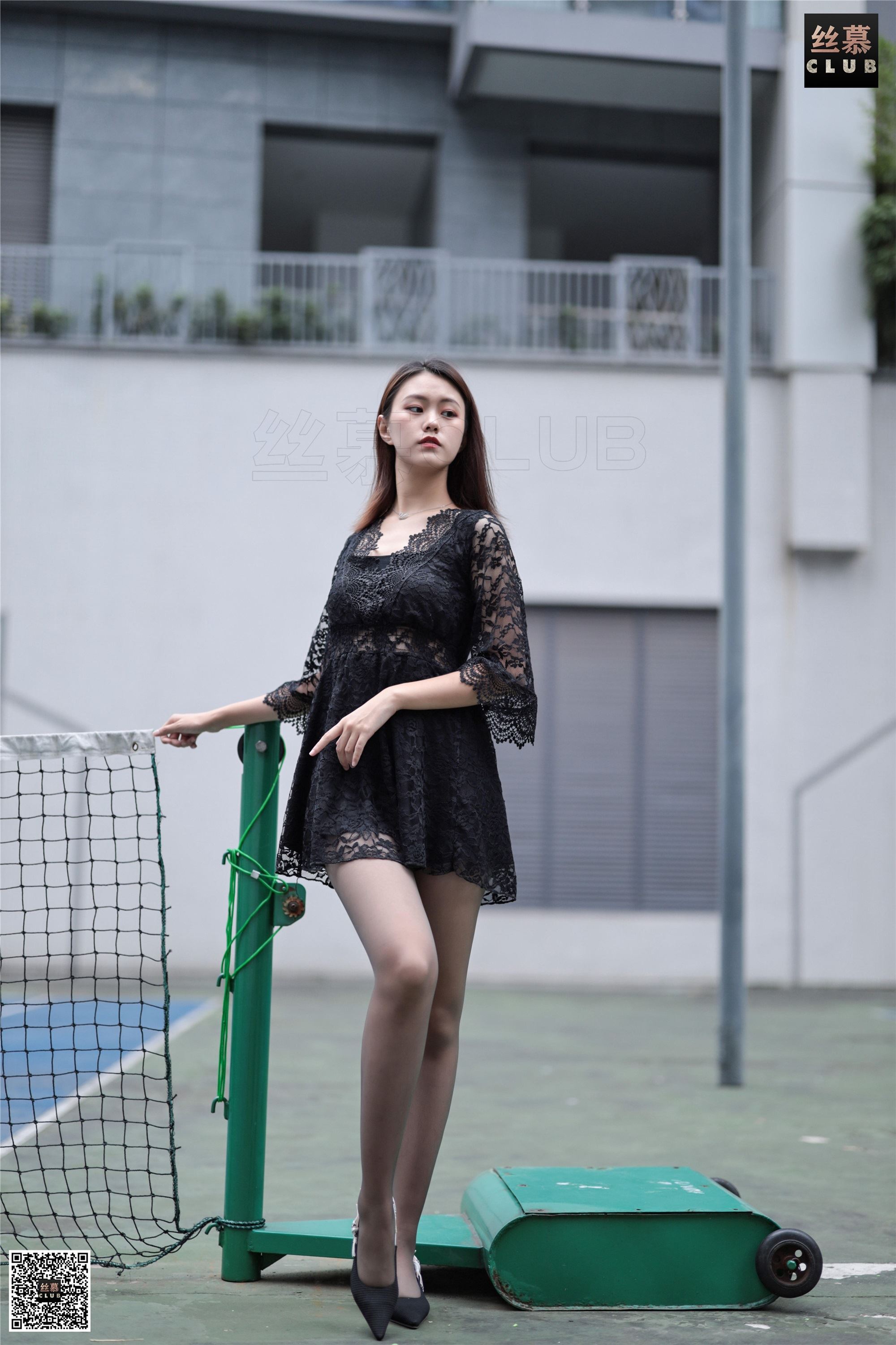 丝慕写真 SM066 天天一元 欣妹《网球场》