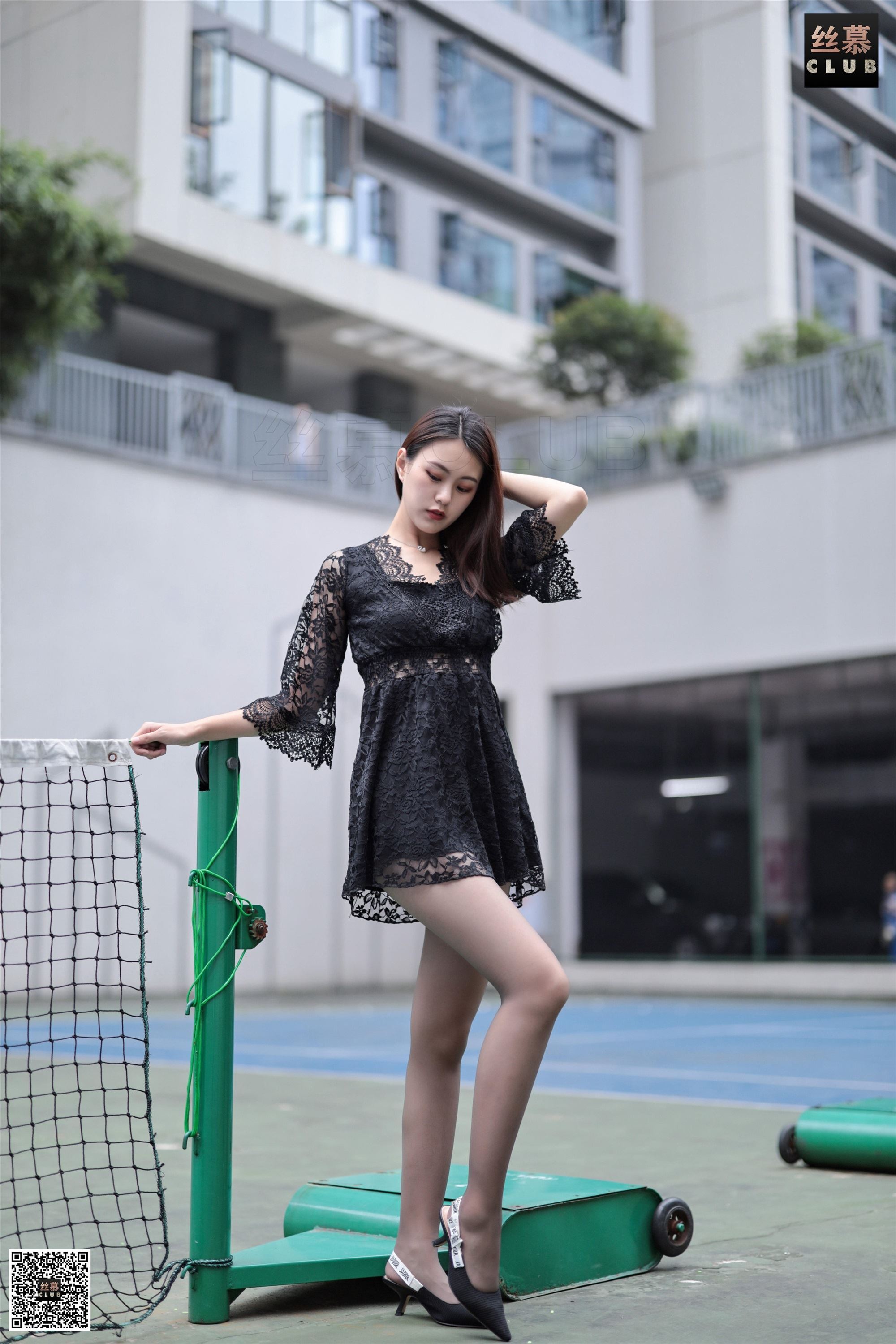 丝慕写真 SM066 天天一元 欣妹《网球场》