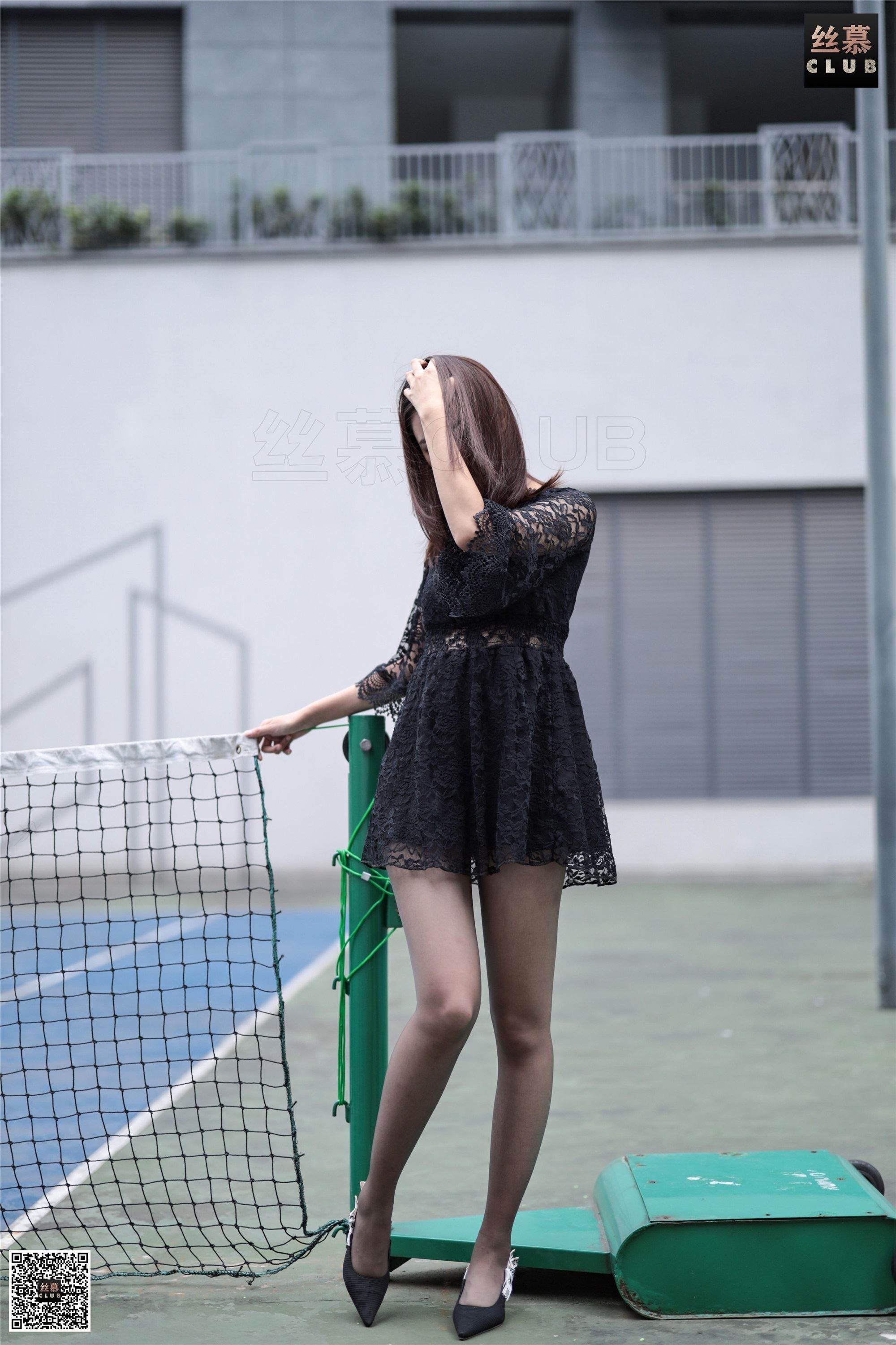 丝慕写真 SM066 天天一元 欣妹《网球场》