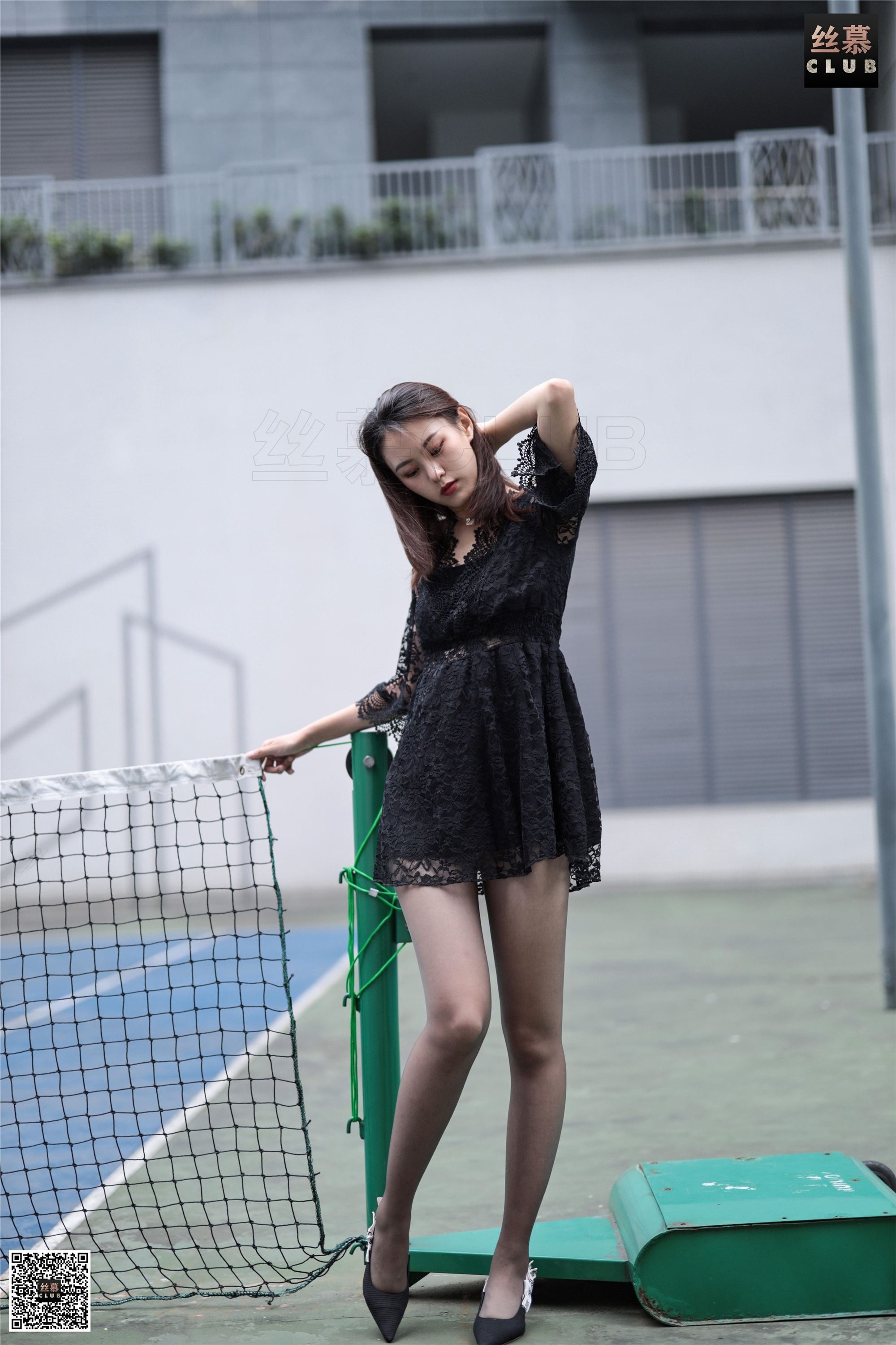 丝慕写真 SM066 天天一元 欣妹《网球场》