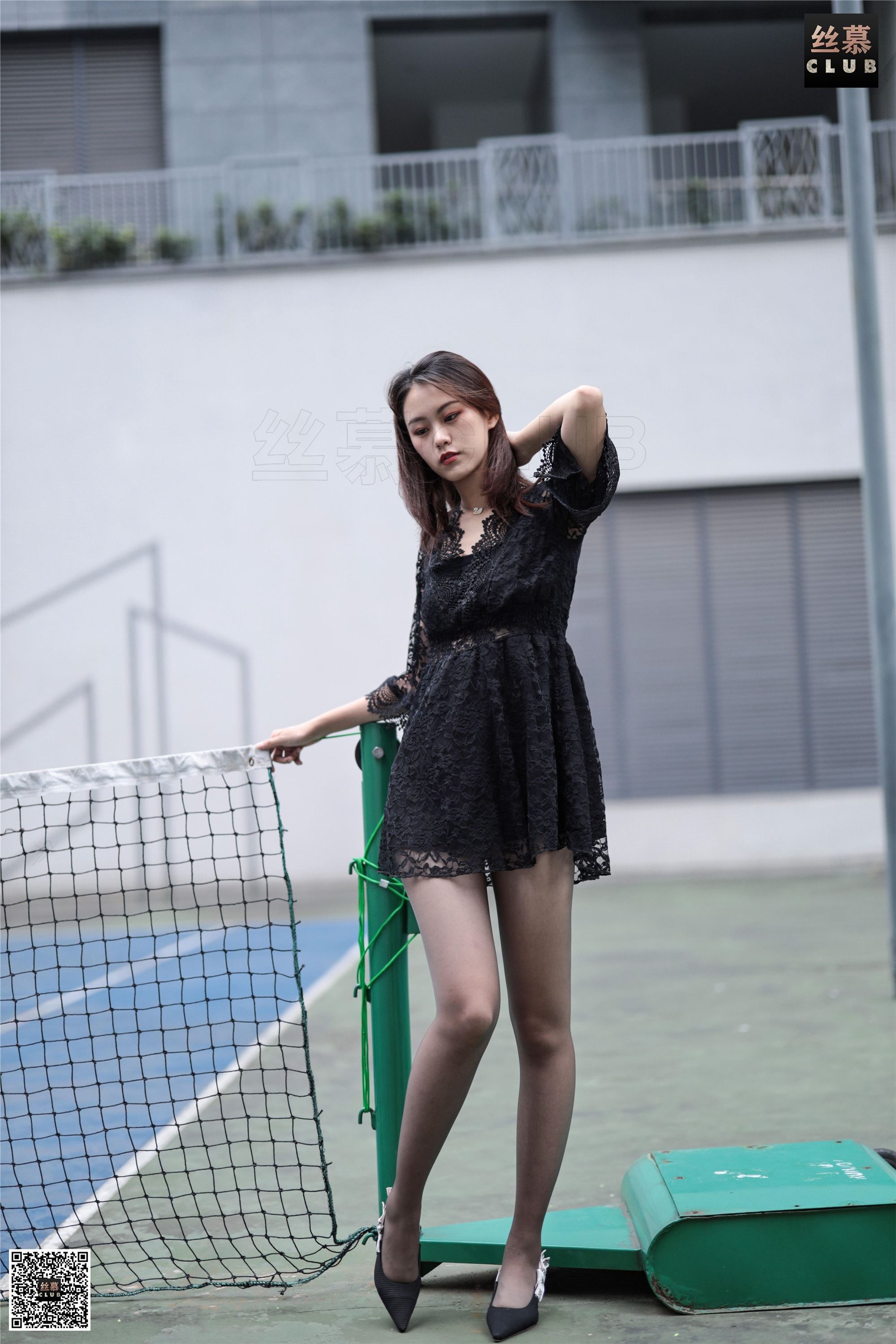 丝慕写真 SM066 天天一元 欣妹《网球场》