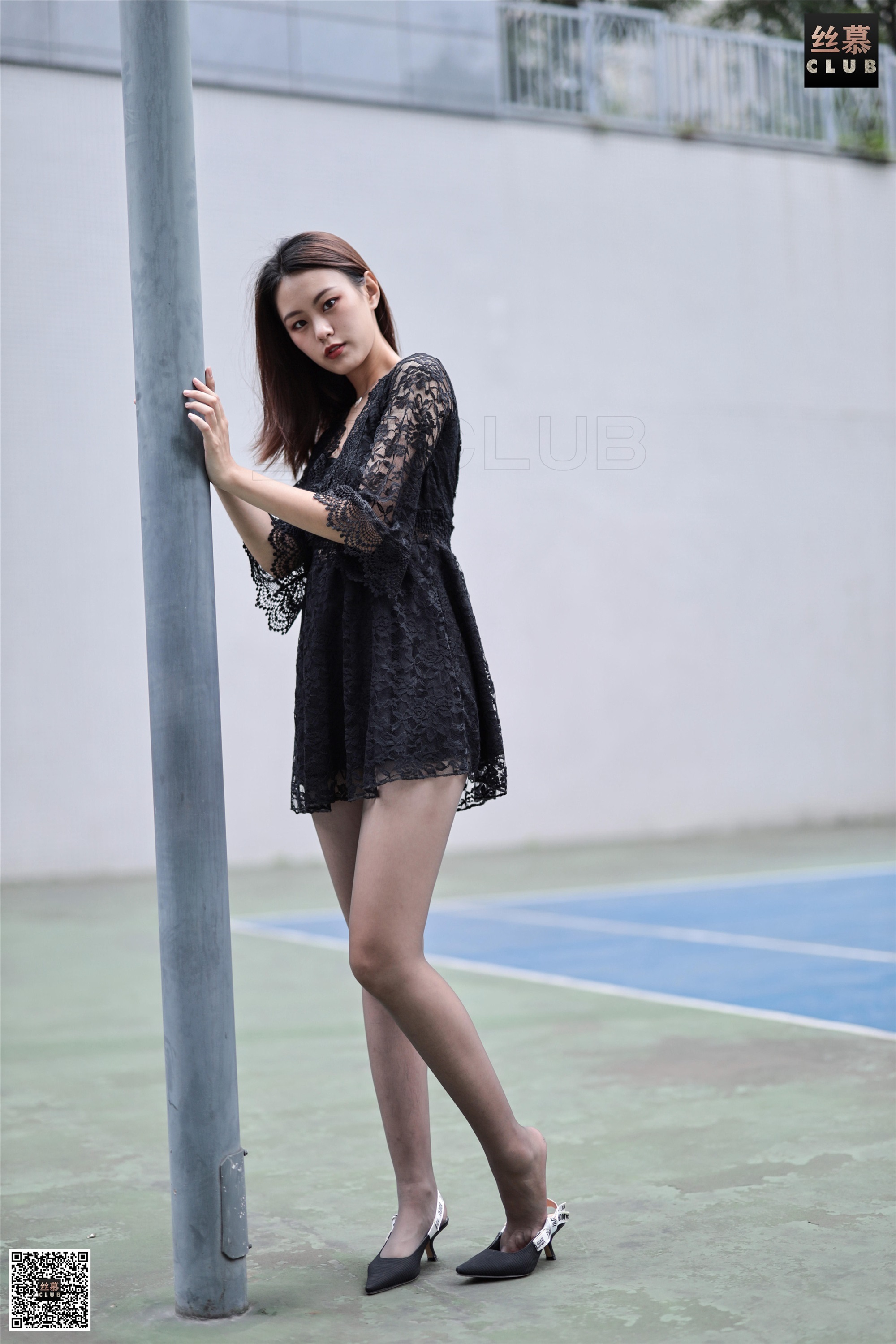 丝慕写真 SM066 天天一元 欣妹《网球场》