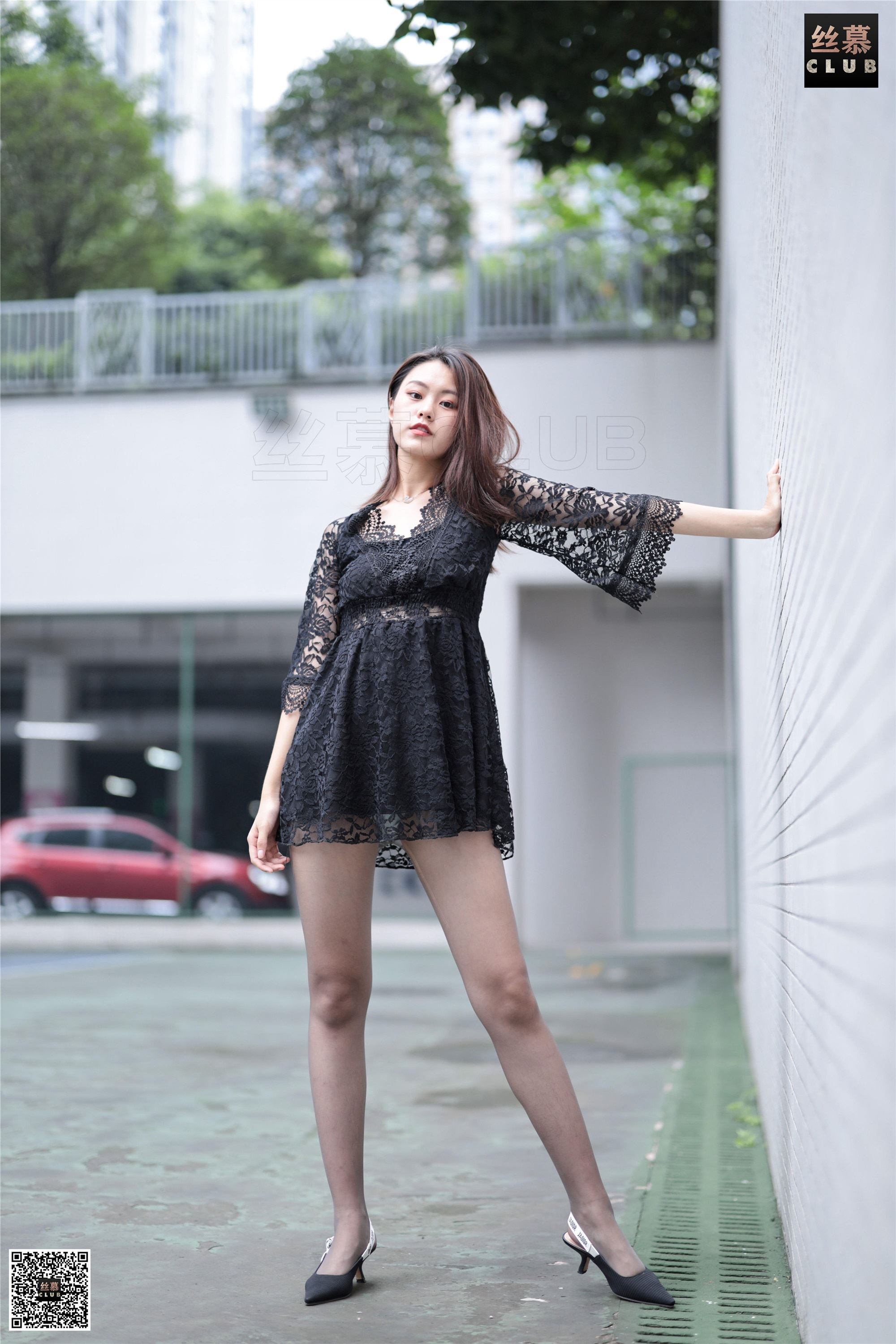 丝慕写真 SM066 天天一元 欣妹《网球场》