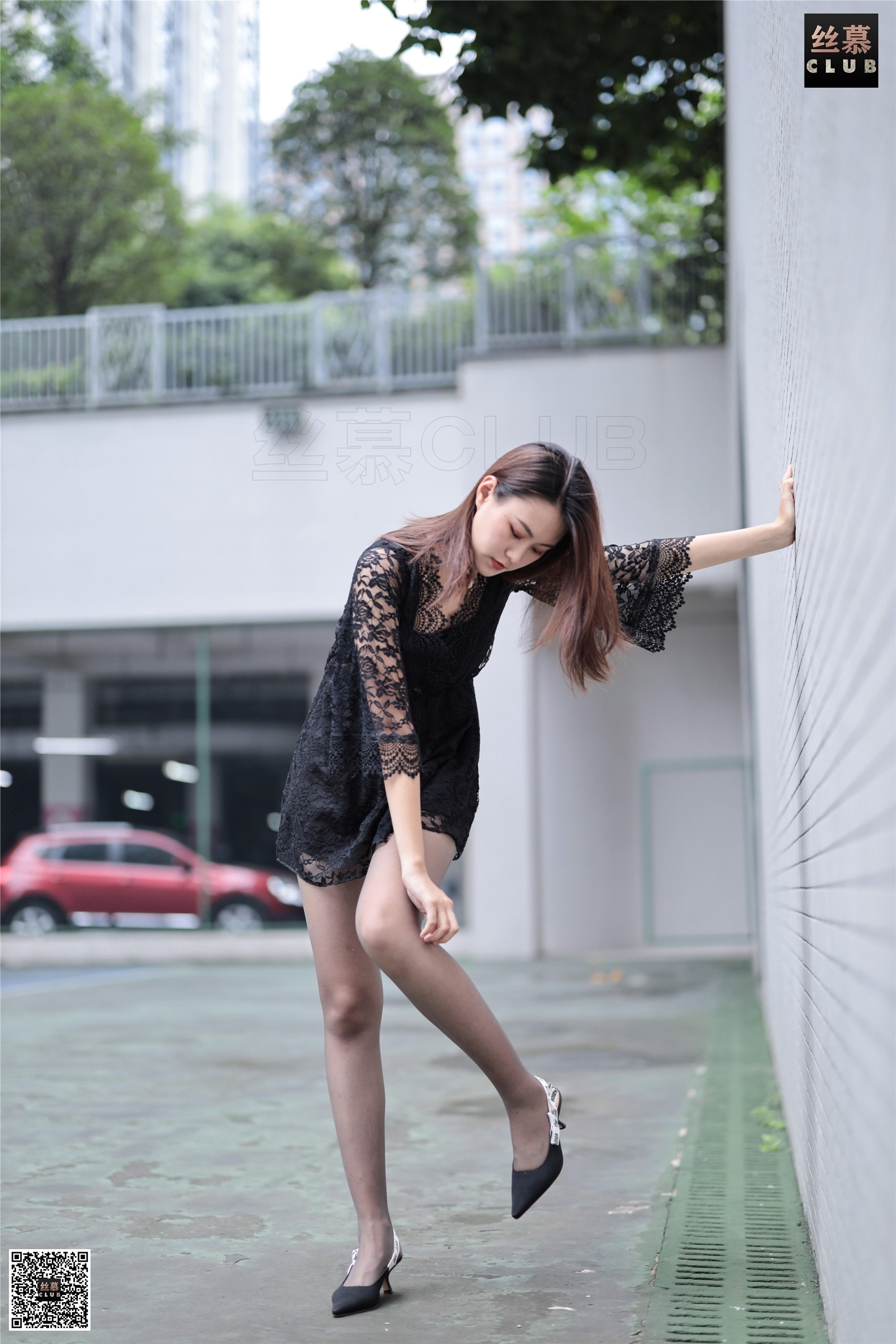 丝慕写真 SM066 天天一元 欣妹《网球场》