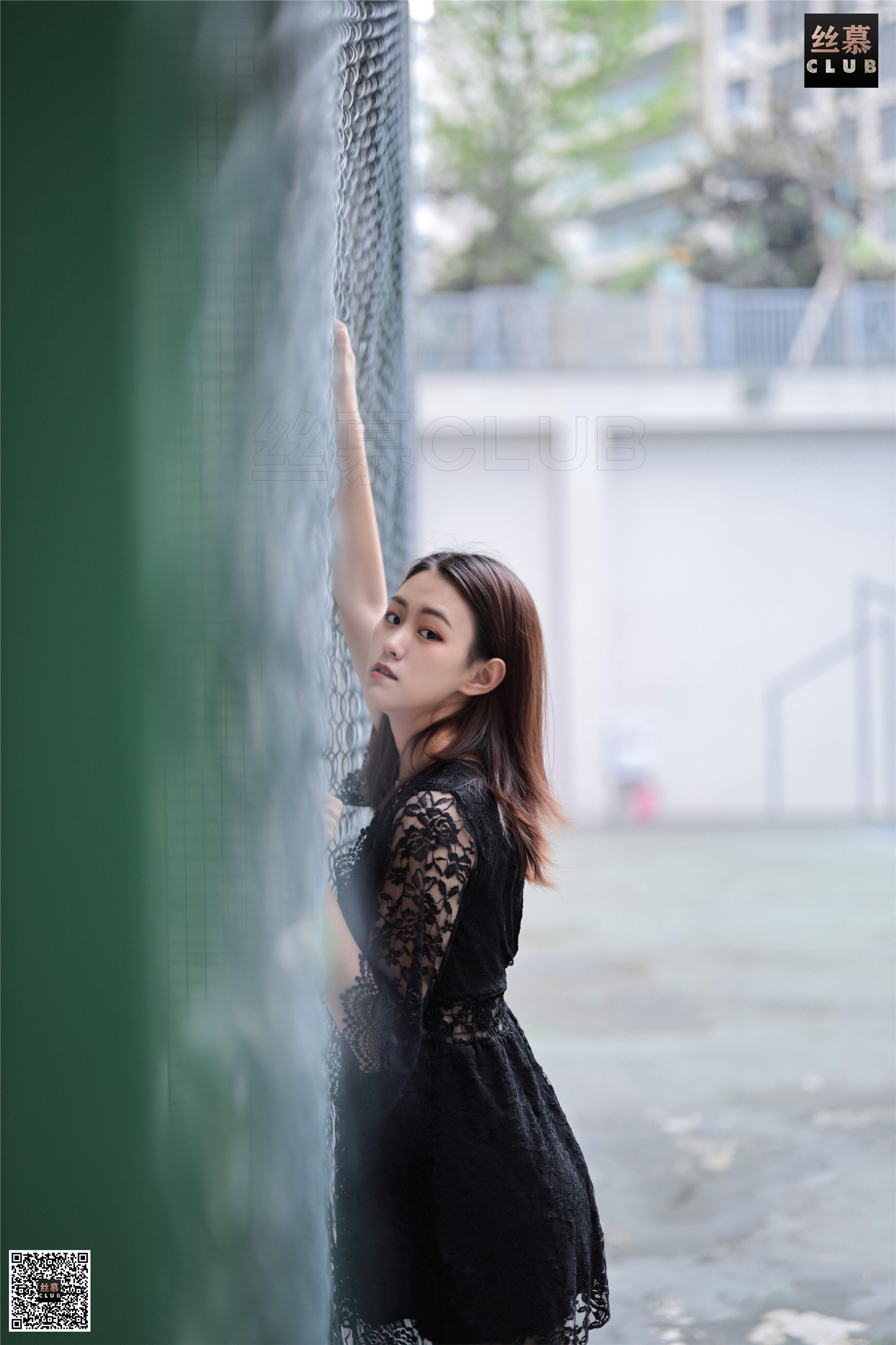 丝慕写真 SM066 天天一元 欣妹《网球场》