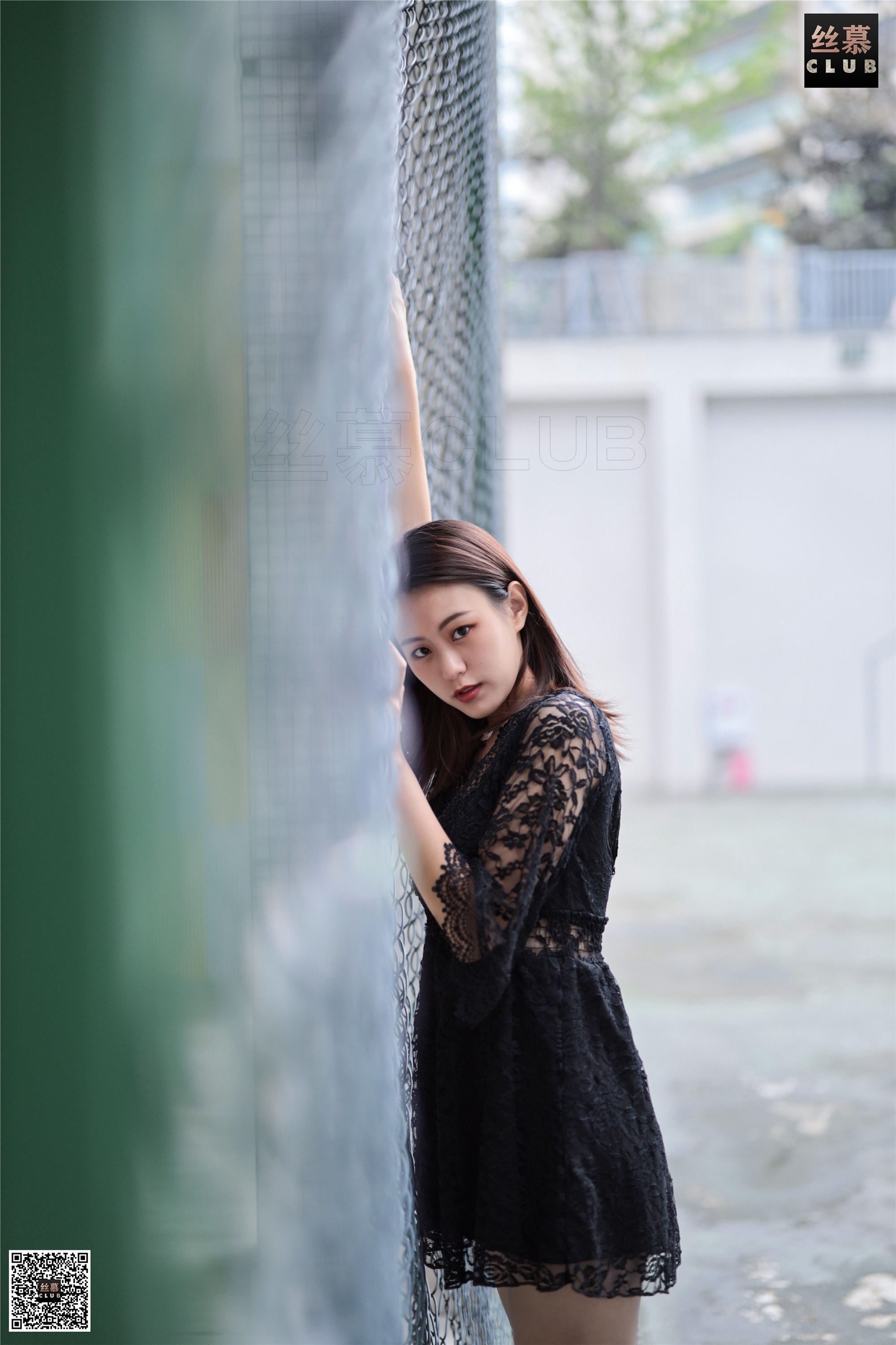 丝慕写真 SM066 天天一元 欣妹《网球场》