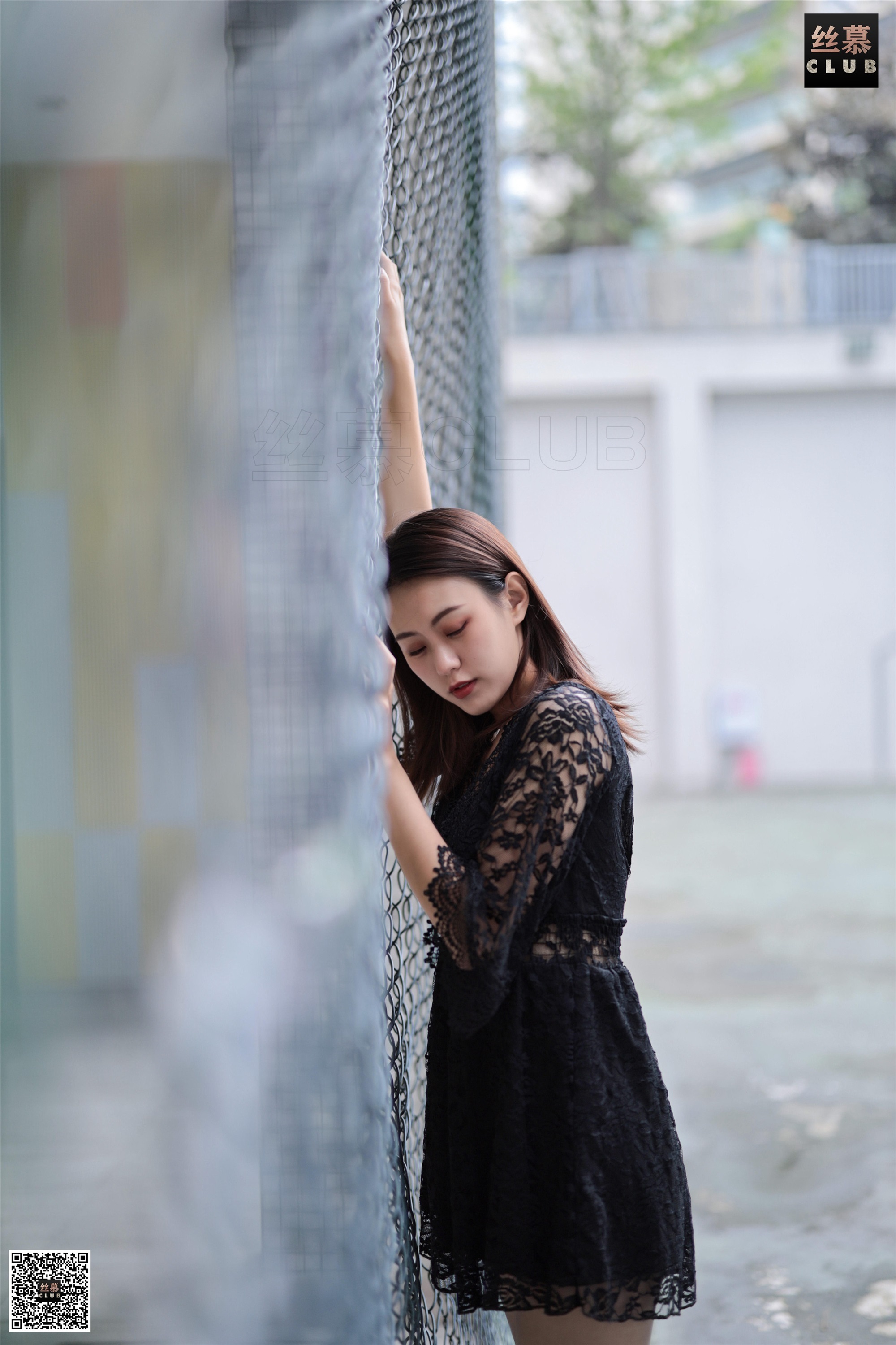 丝慕写真 SM066 天天一元 欣妹《网球场》