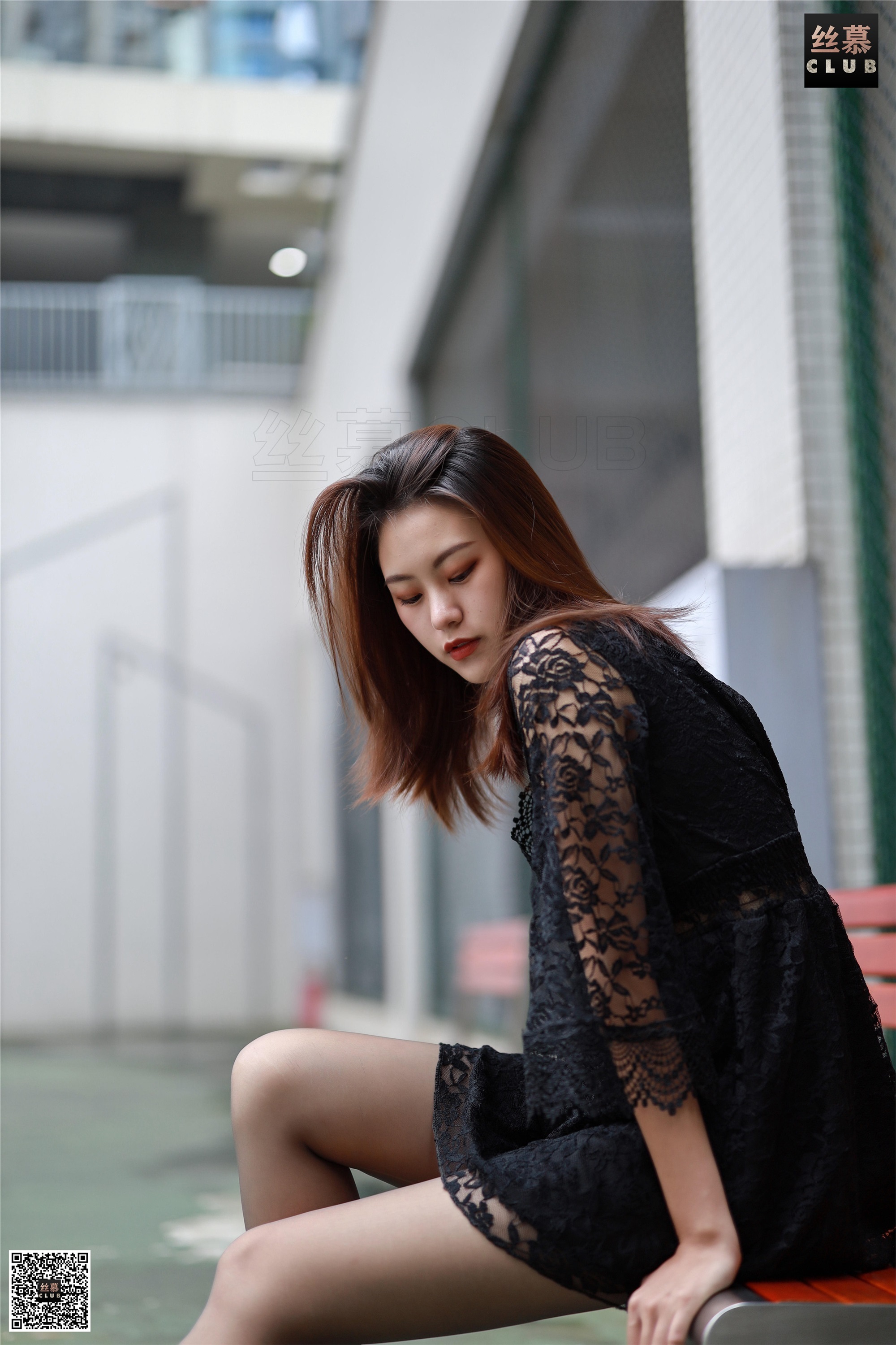 丝慕写真 SM066 天天一元 欣妹《网球场》