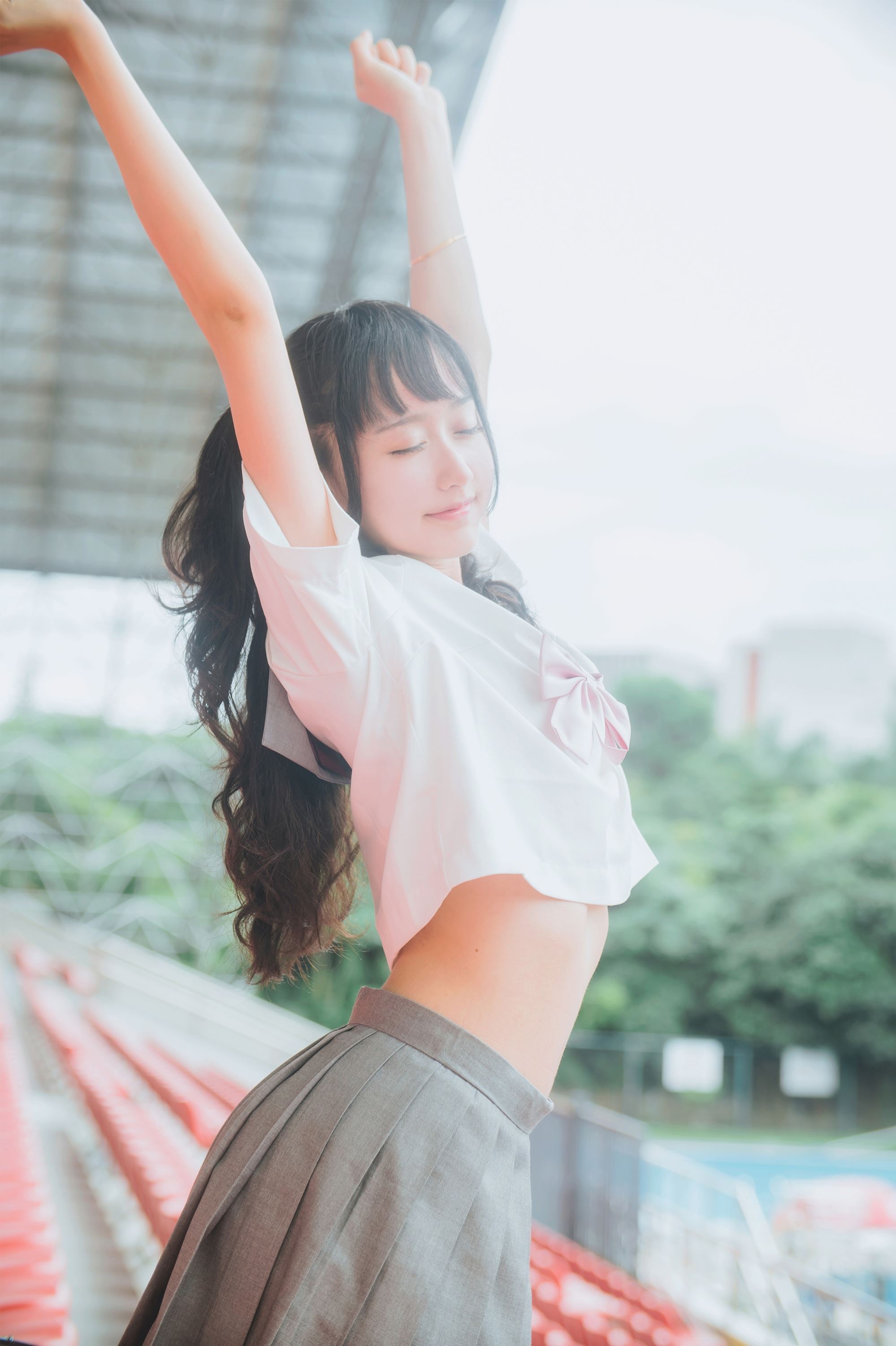 萌系小姐姐木绵绵OwO - JK制服