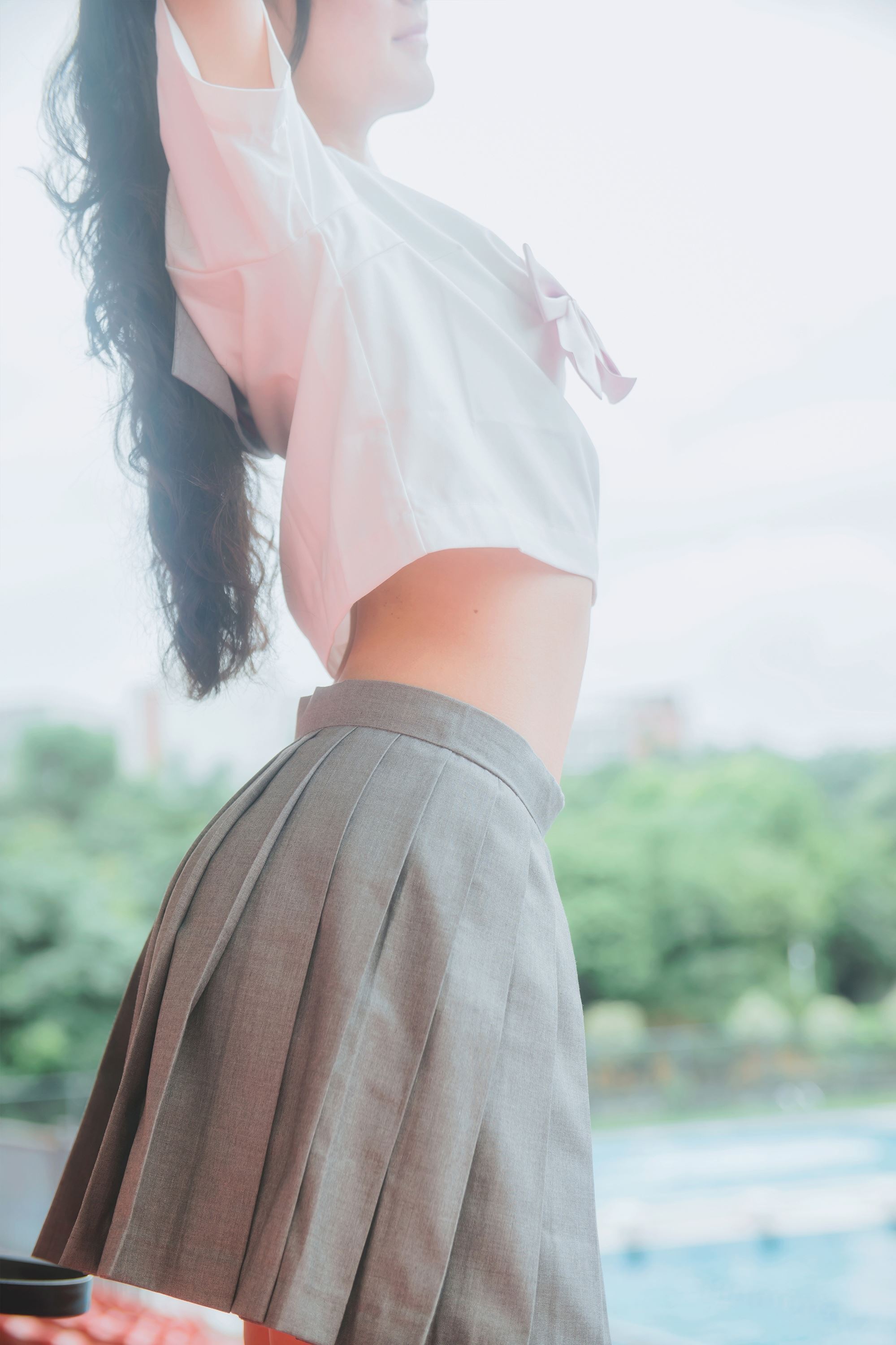 萌系小姐姐木绵绵OwO - JK制服