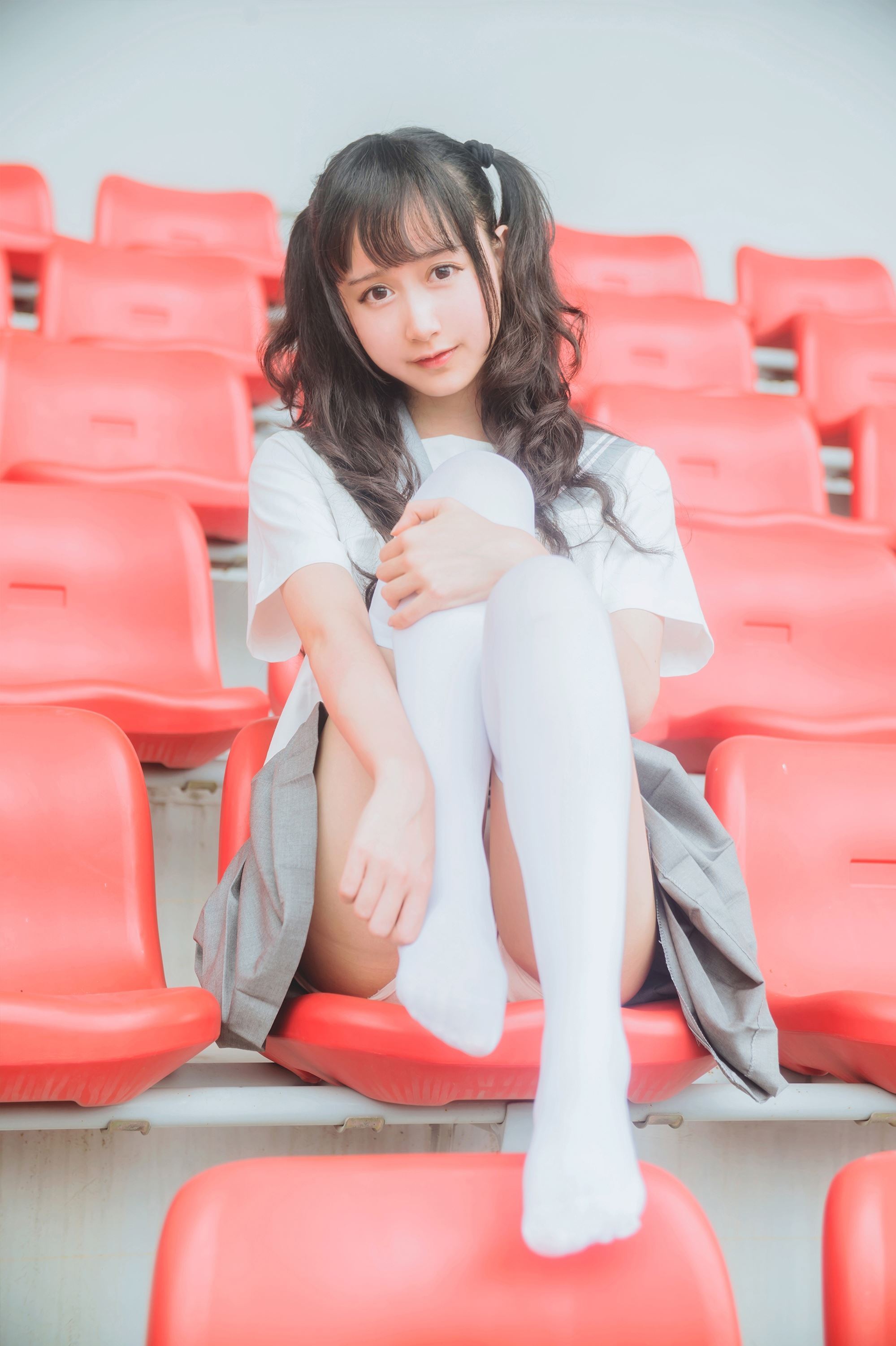 萌系小姐姐木绵绵OwO - JK制服