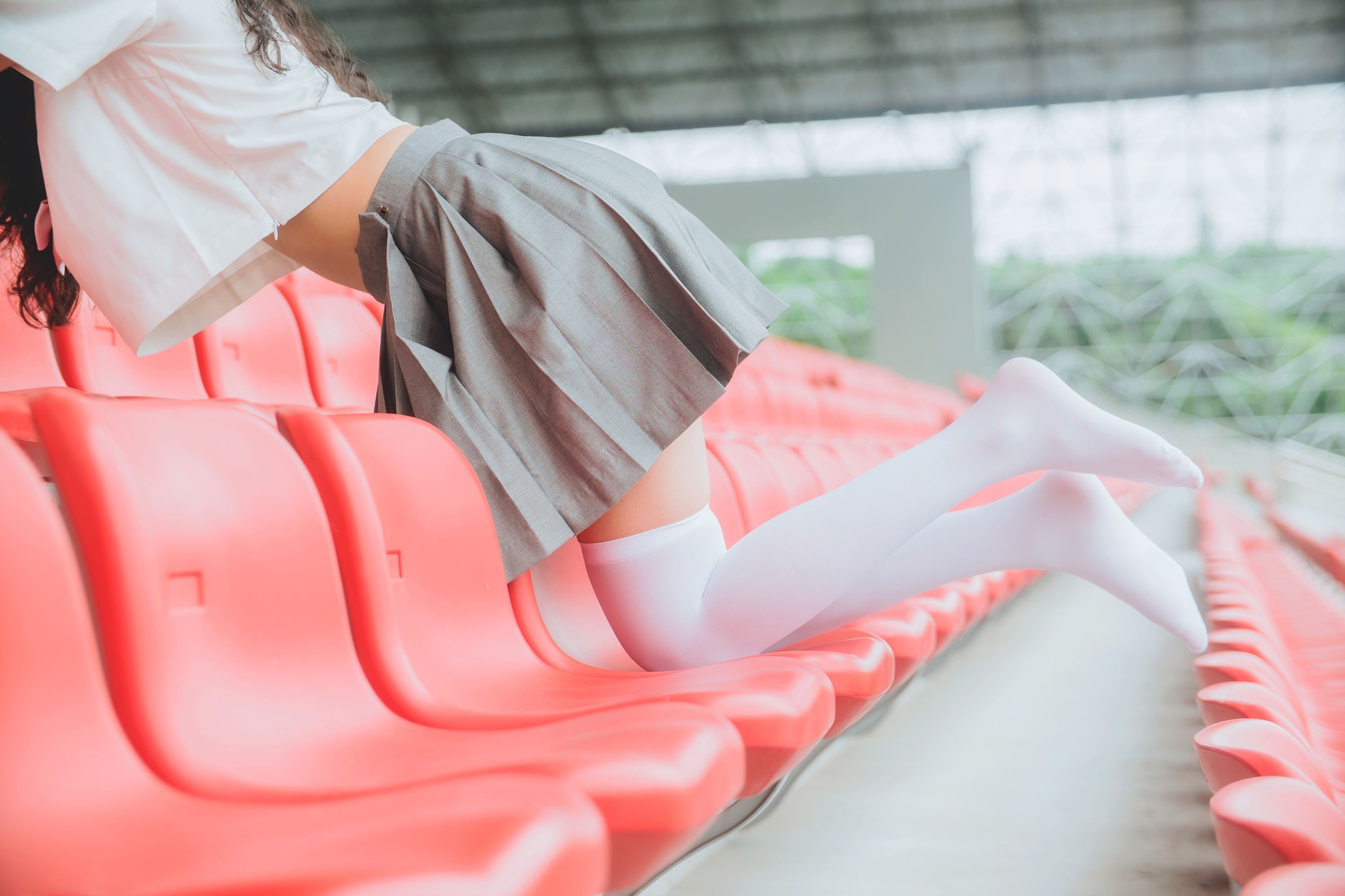 萌系小姐姐木绵绵OwO - JK制服