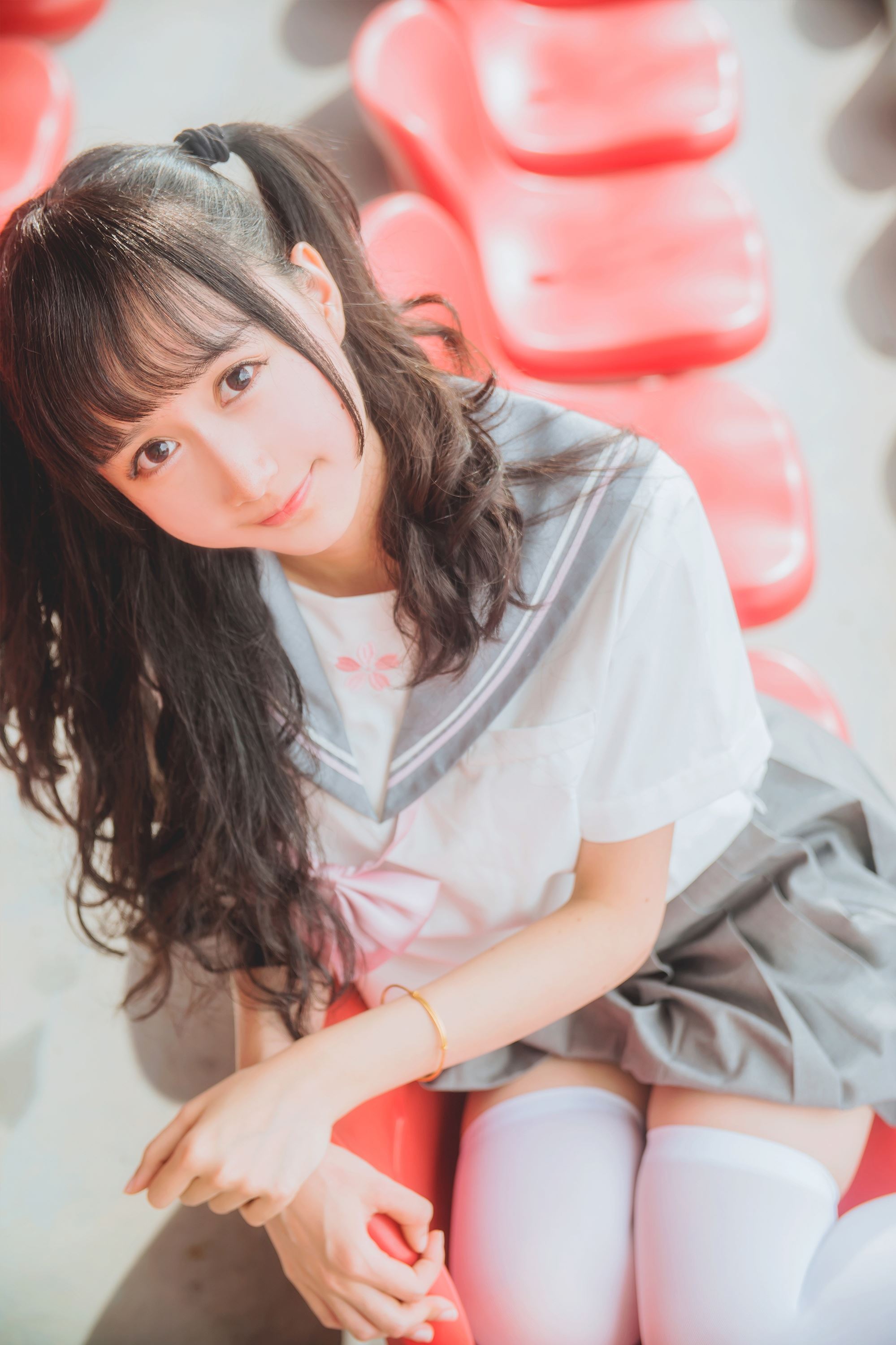 萌系小姐姐木绵绵OwO - JK制服